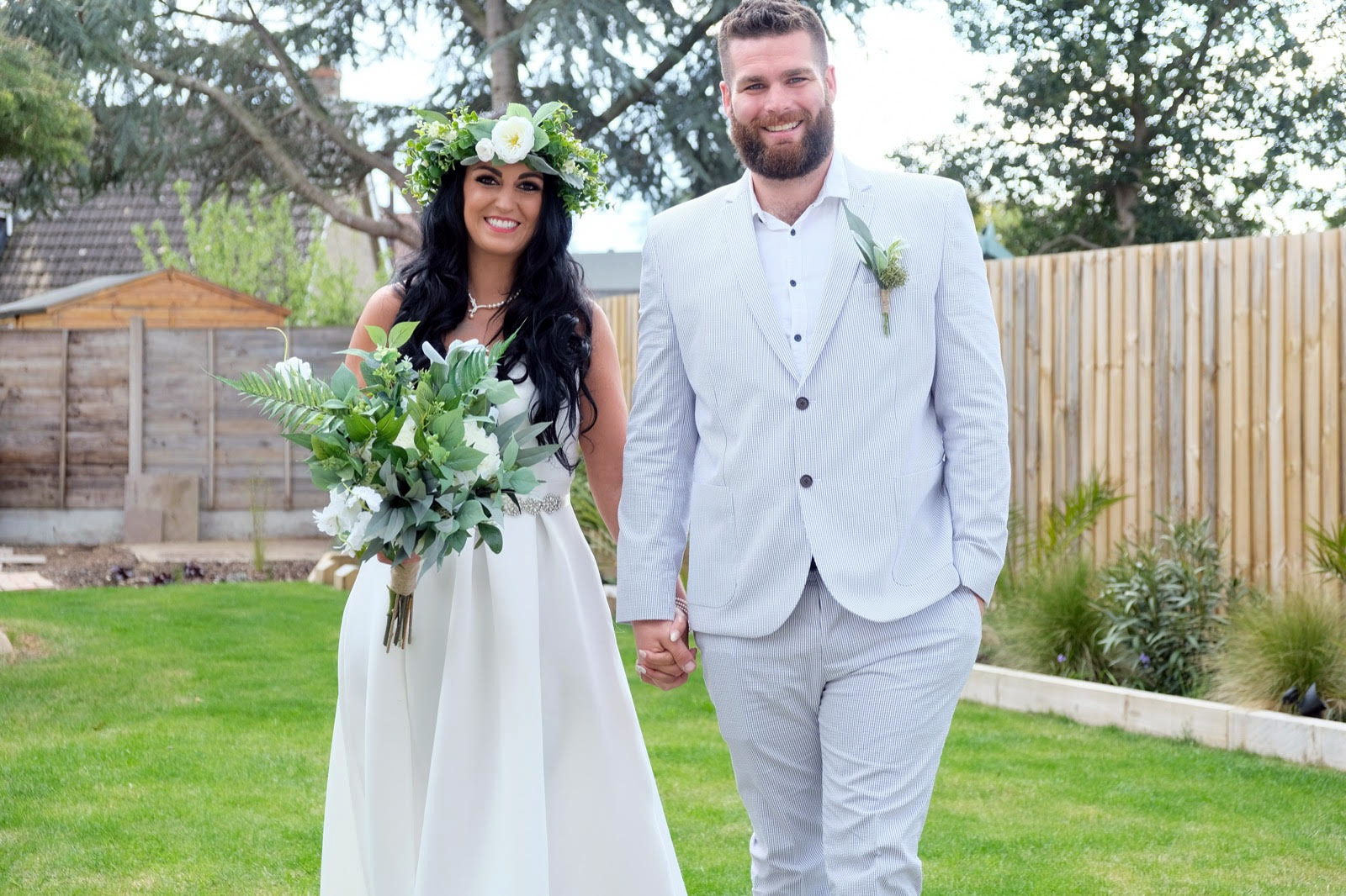 Acknowledging Your Postponed 2020 Wedding Date: Emma & Josh's Social Distancing, Street Party Lockdown Wedding 1 02 Emma Locke