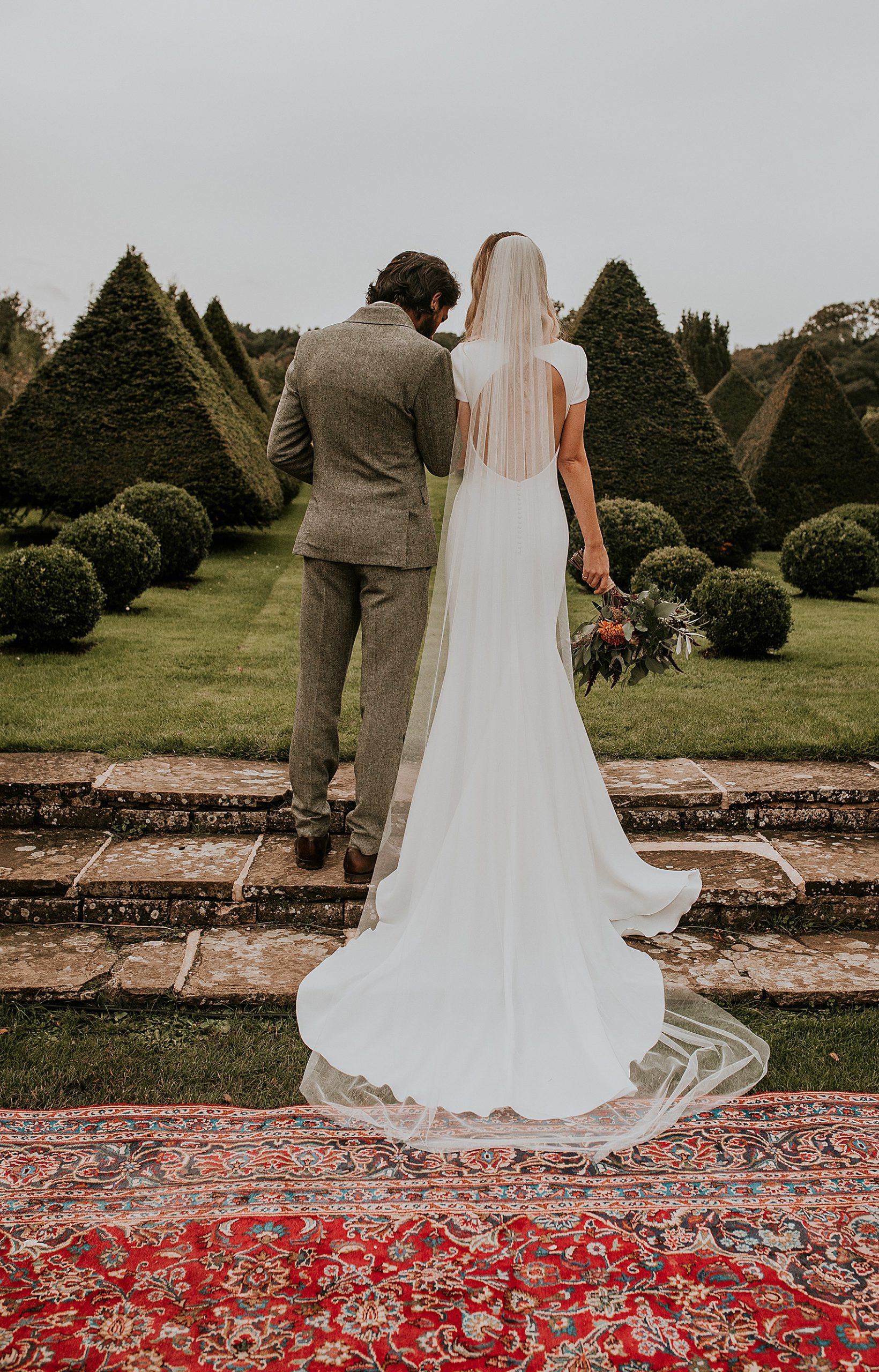 14 Backless Atelier Pronovias dress Chaucer Barn wedding scaled