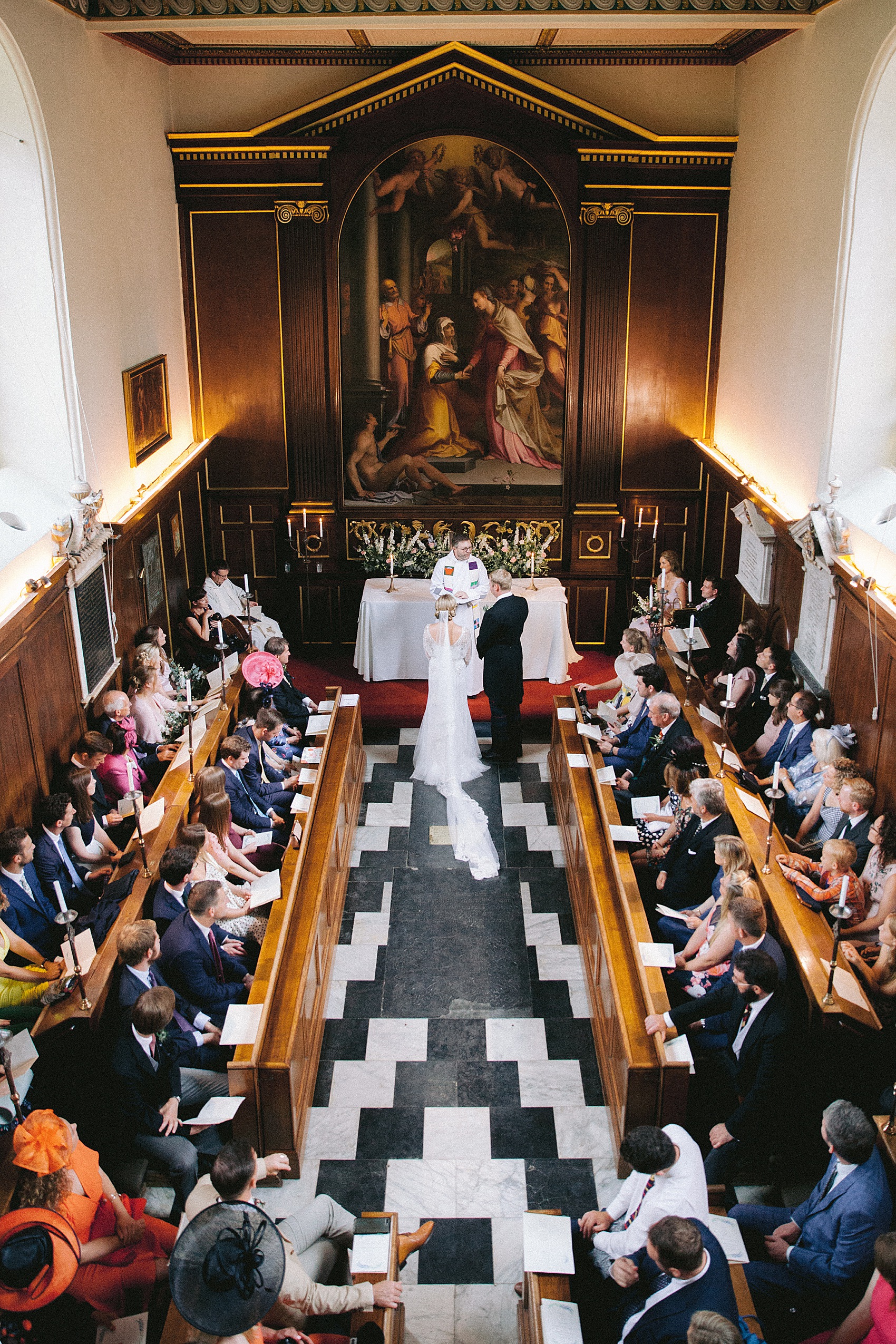 15 Trinity College wedding Eliza Jane Howell bride