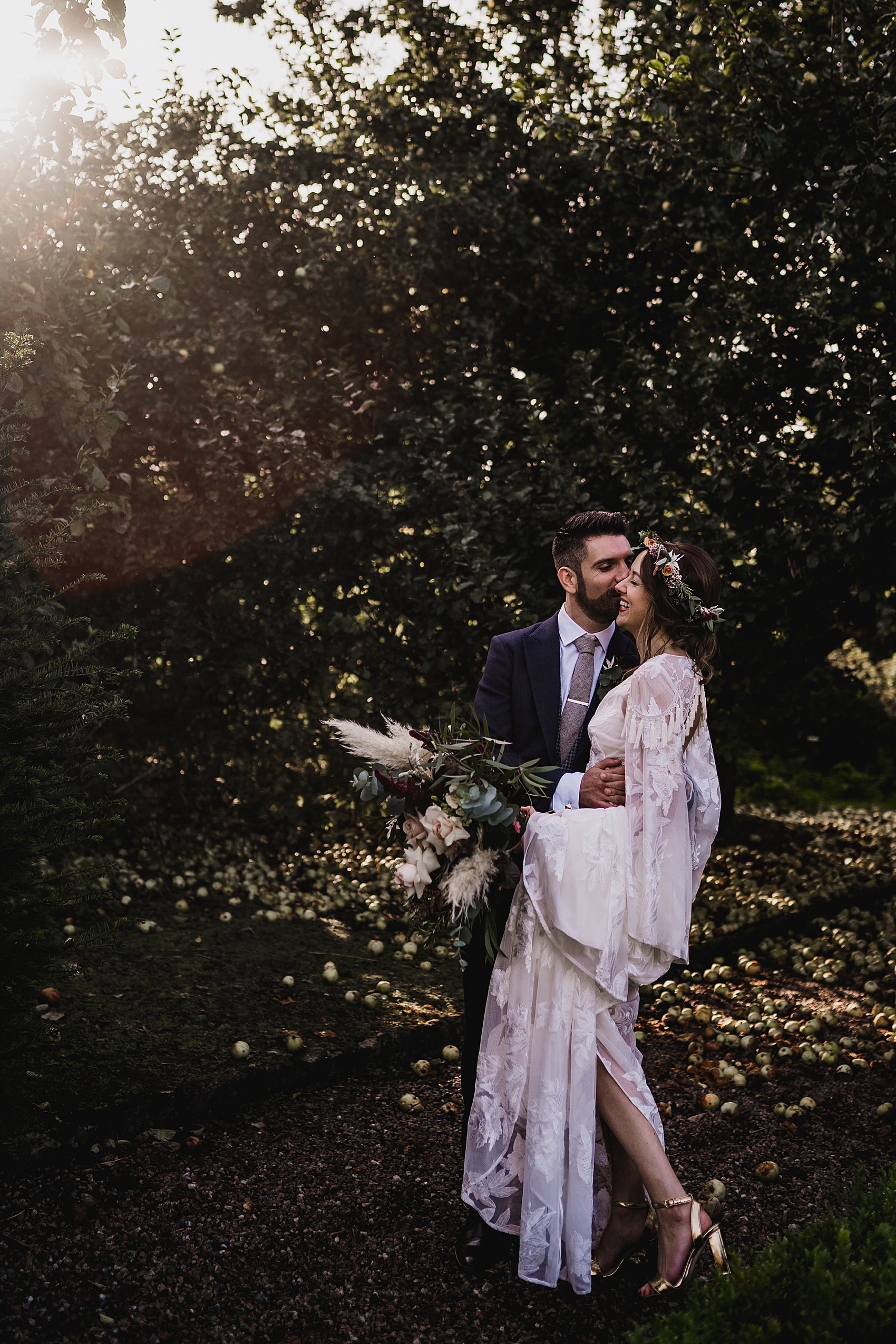 17 Larchfield Hall wedding Rue de Seine bride