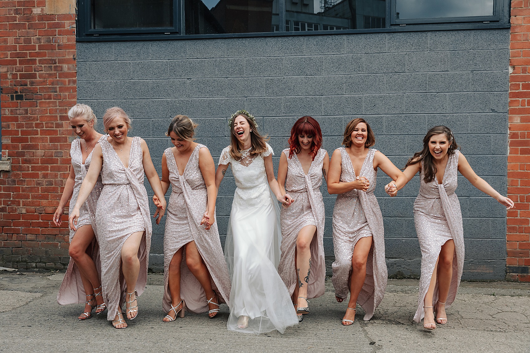 19 Warehouse Wedding Sheffield Halfpenny London bride