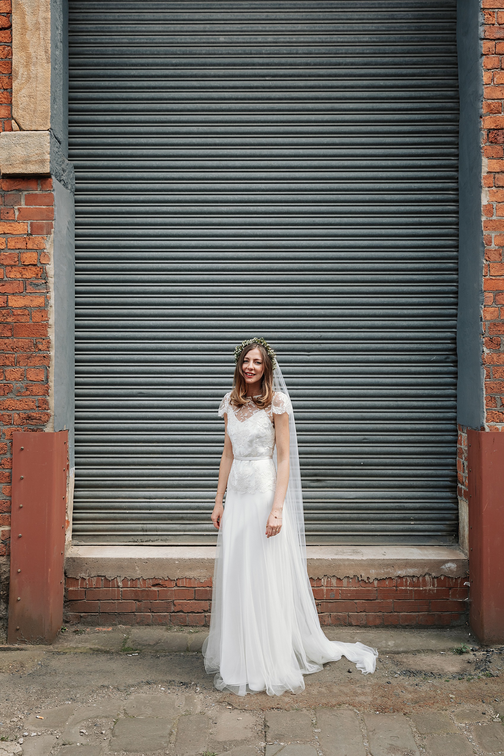 24 Warehouse Wedding Sheffield Halfpenny London bride