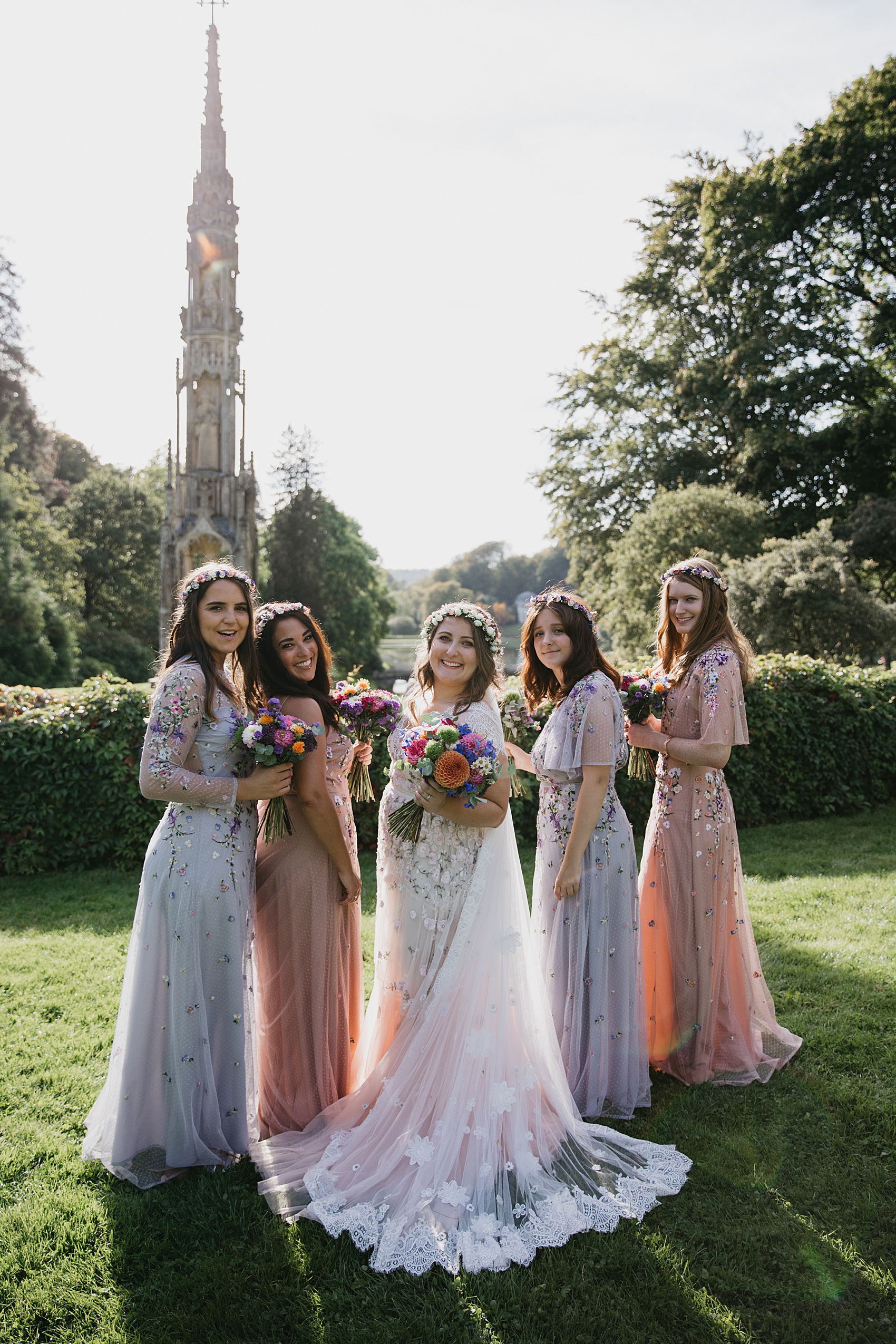 Thread sale bridesmaid dresses