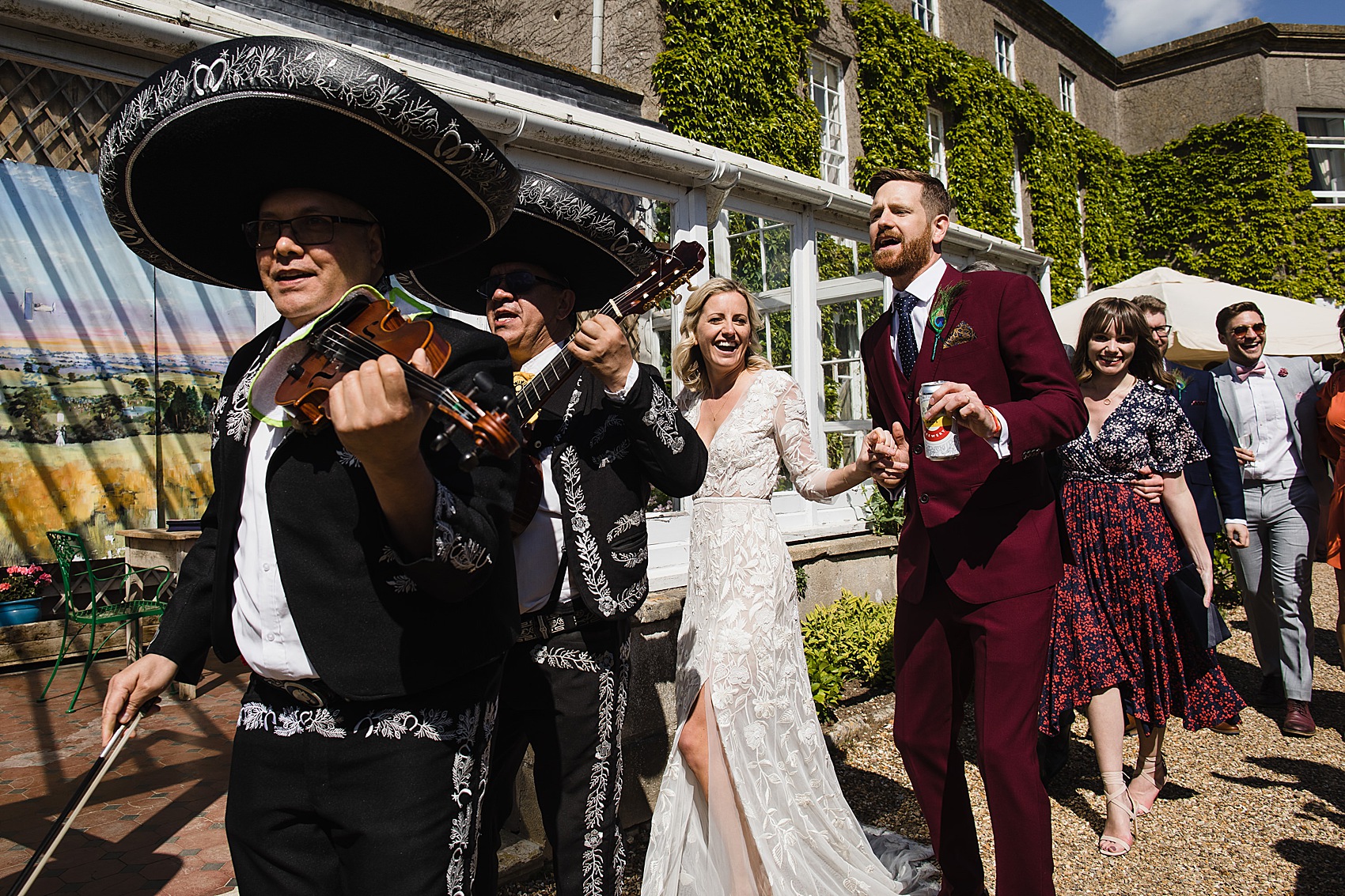 27 Pennard House wedding Hermione de Paula bride