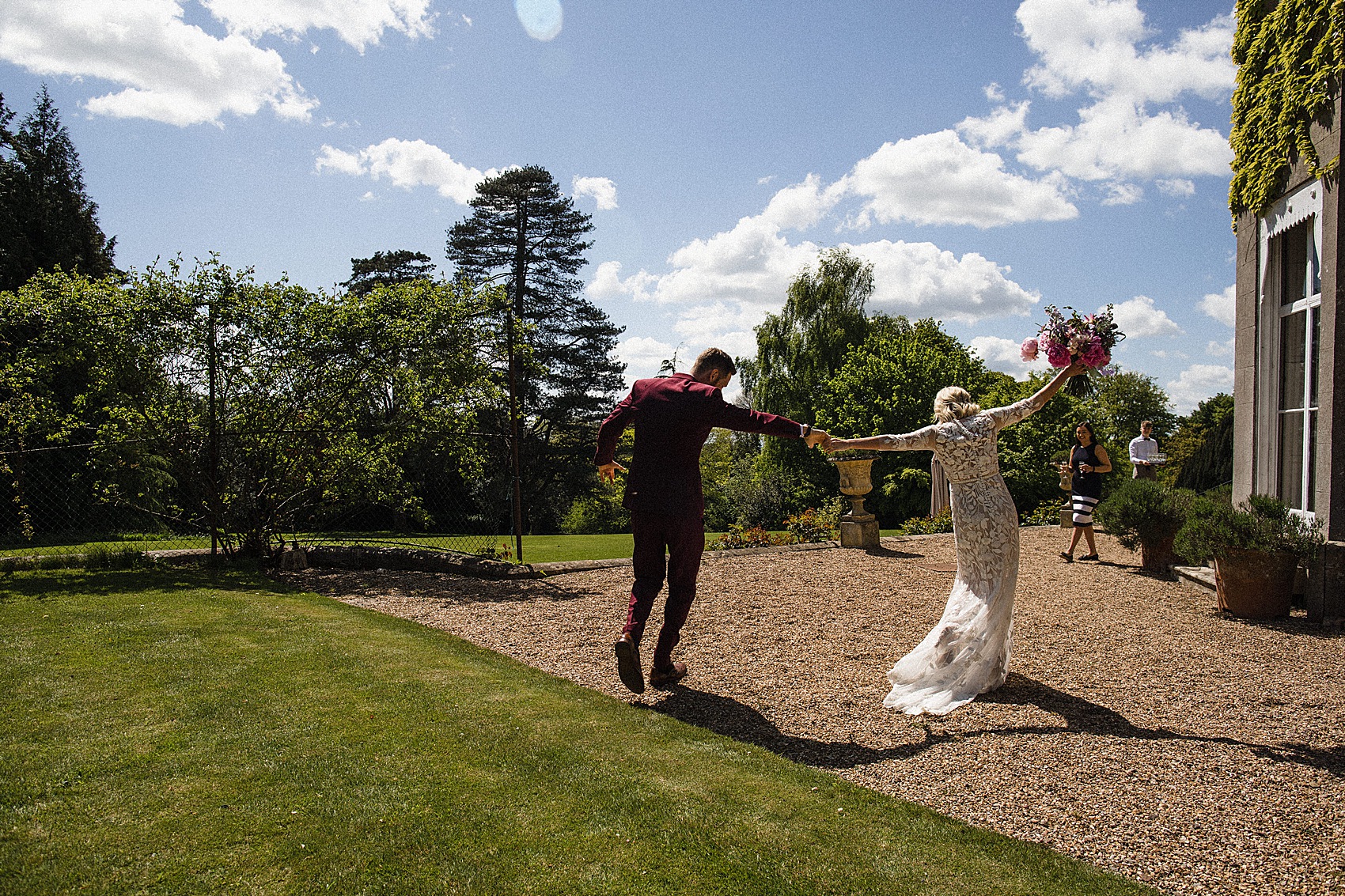 37 Pennard House wedding Hermione de Paula bride