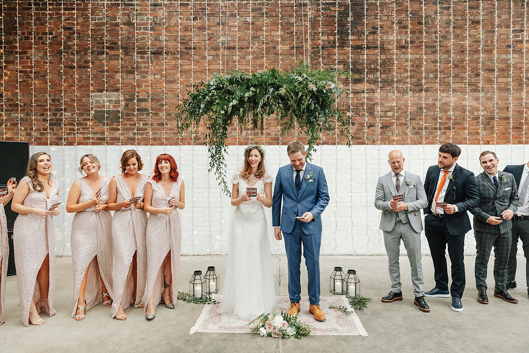 38 Warehouse Wedding Sheffield Halfpenny London bride