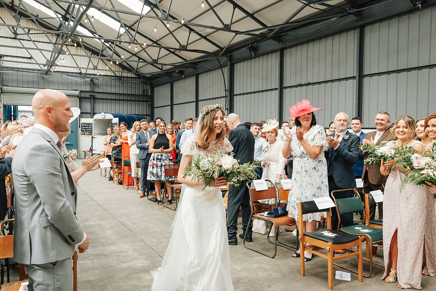 41 Warehouse Wedding Sheffield Halfpenny London bride