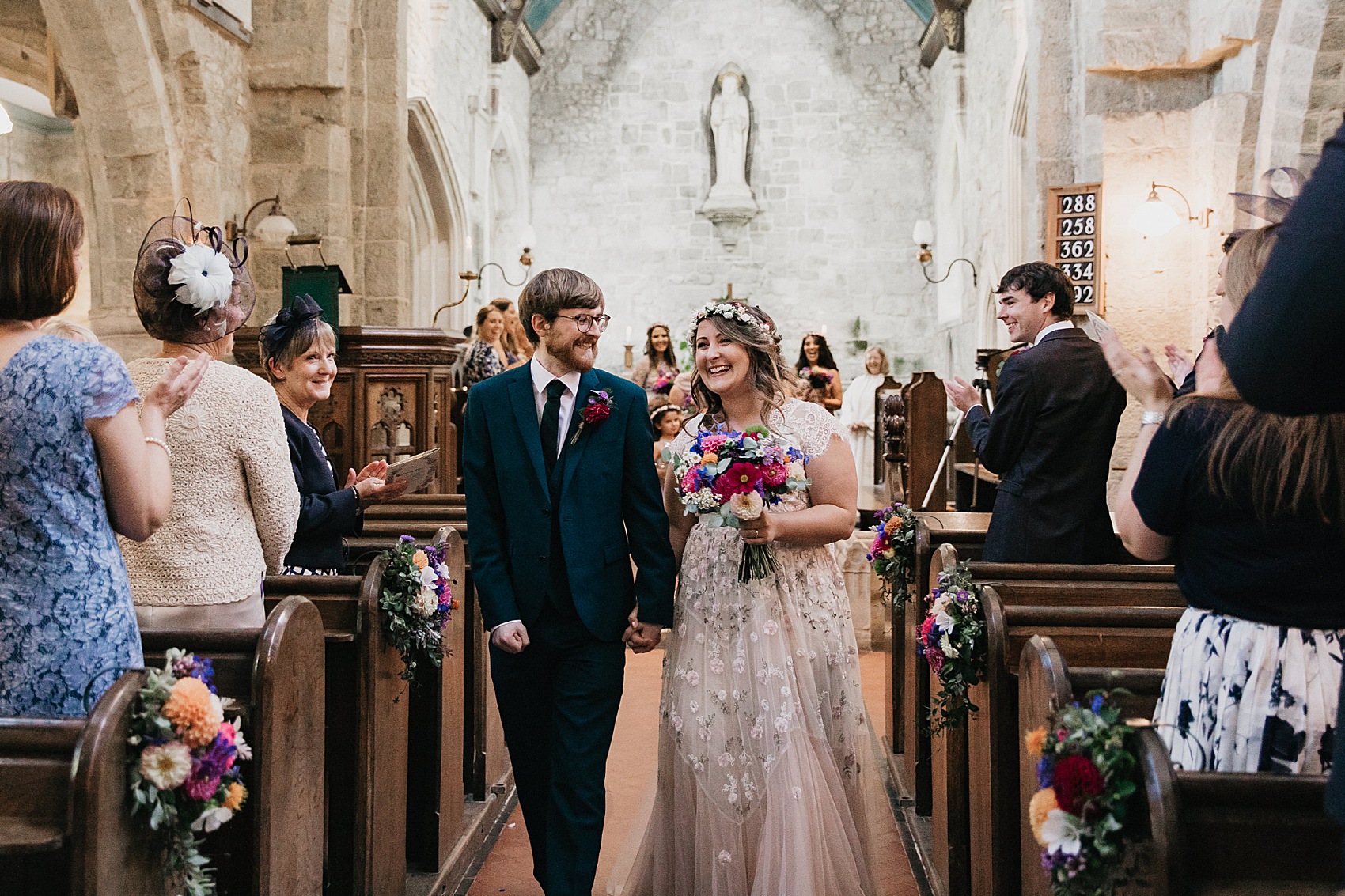 42 Needle Thread dress village hall wedding Wiltshire