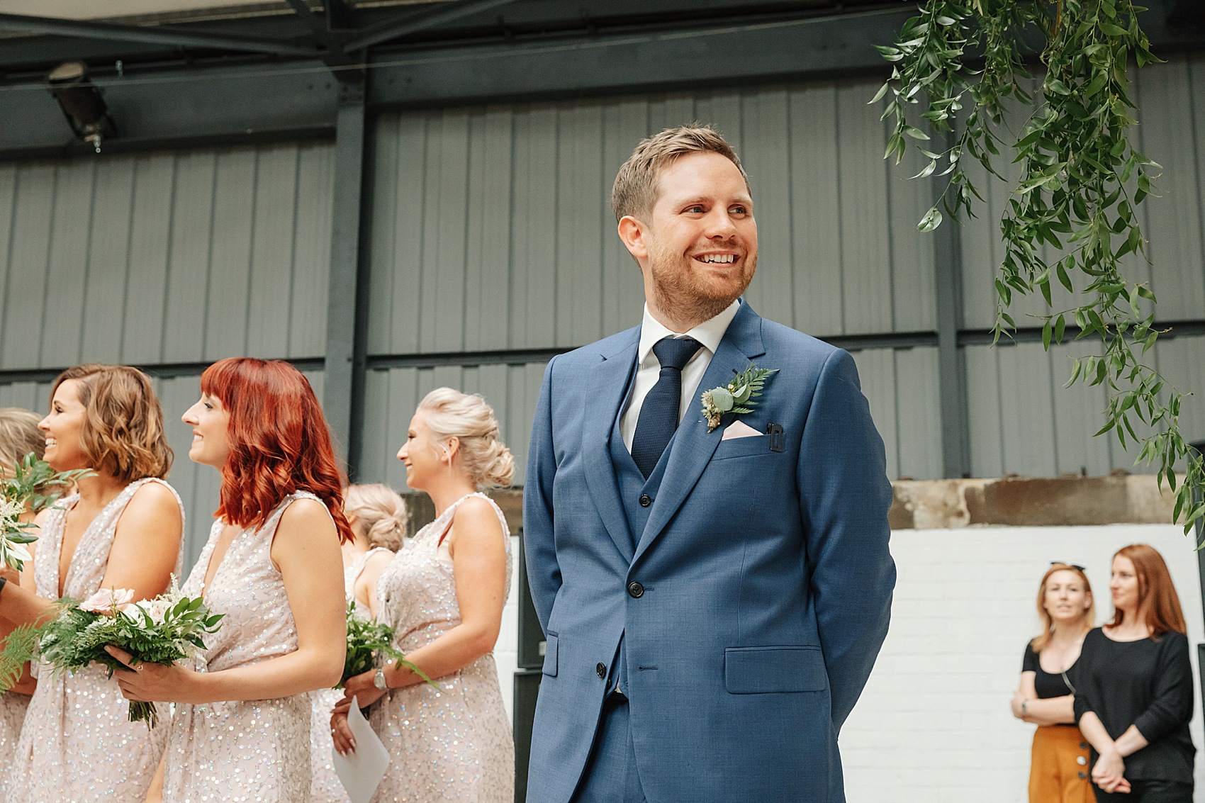 43 Warehouse Wedding Sheffield Halfpenny London bride