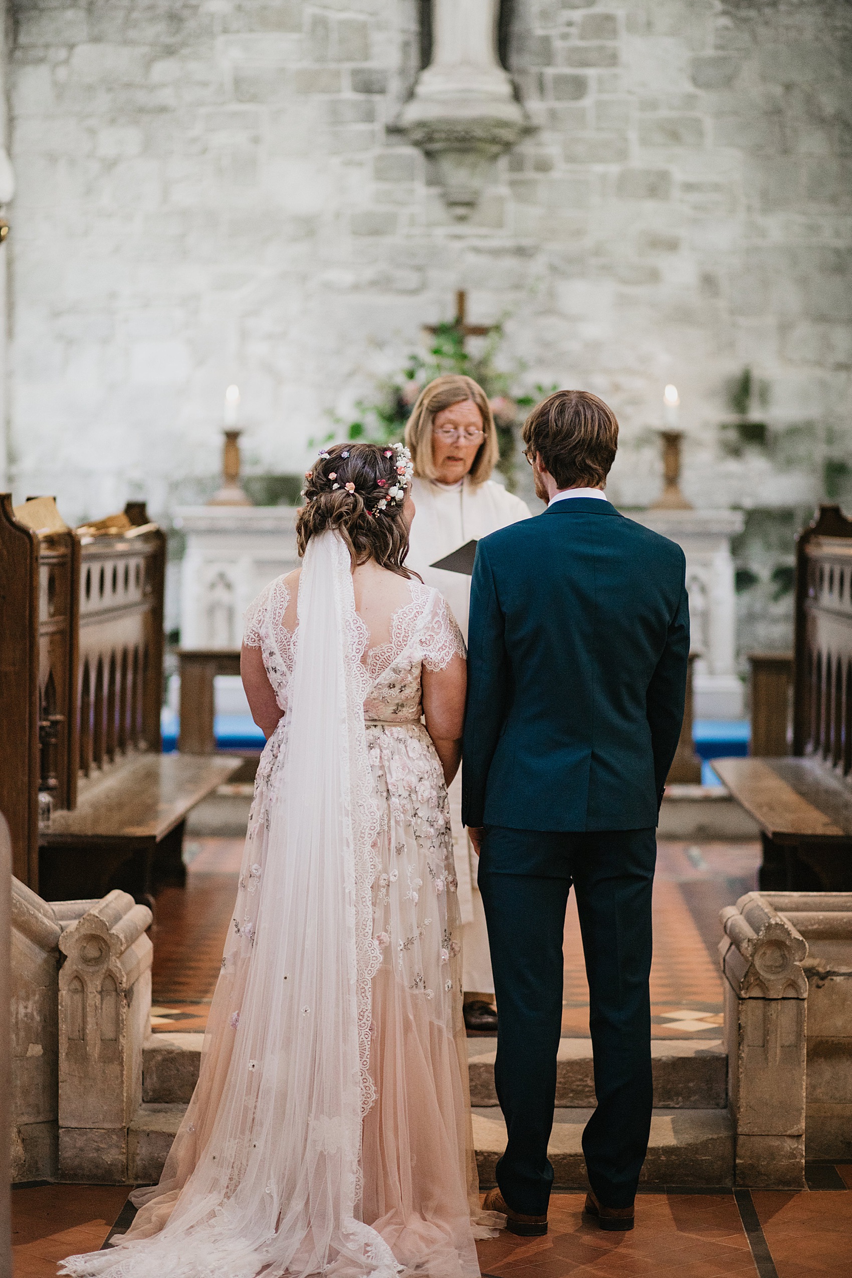 45 Needle Thread dress village hall wedding Wiltshire