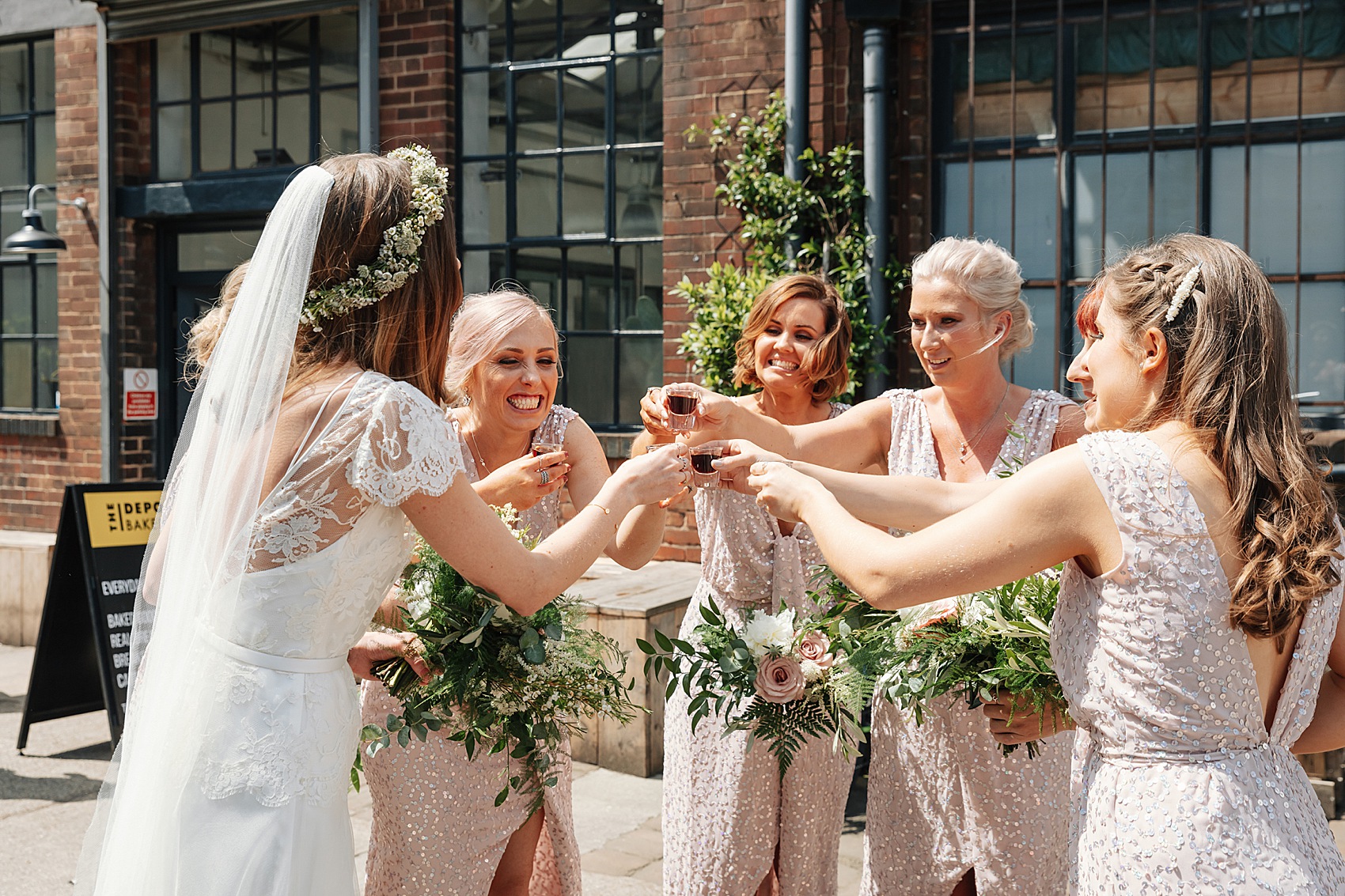 47 Warehouse Wedding Sheffield Halfpenny London bride