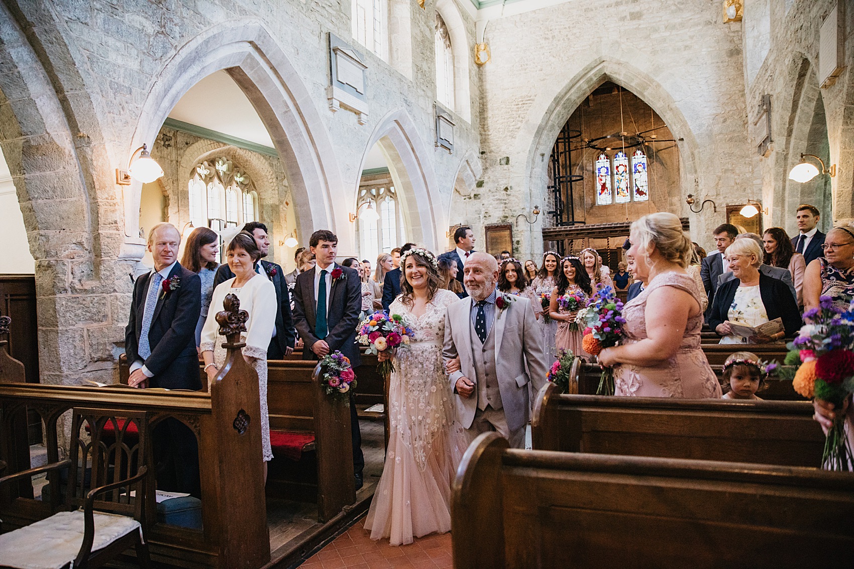 49 Needle Thread dress village hall wedding Wiltshire