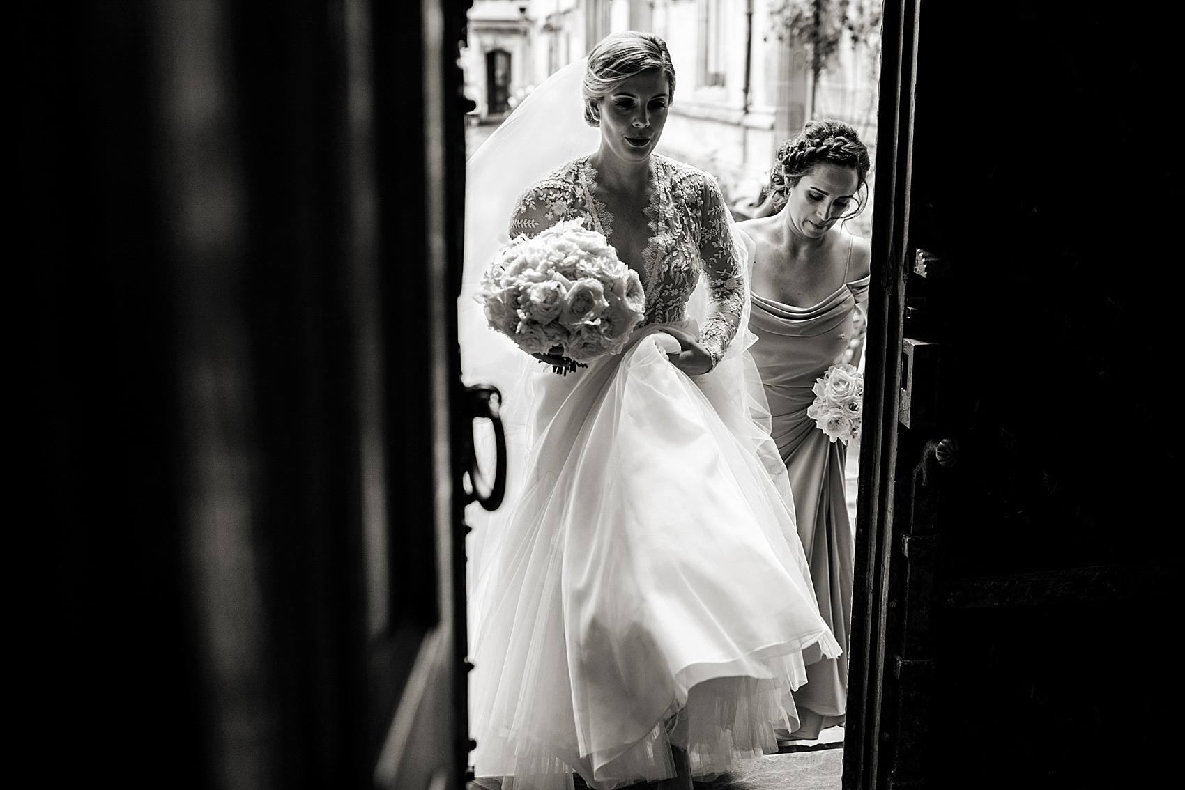 50 Bodleian Library wedding Sachin Babi bride