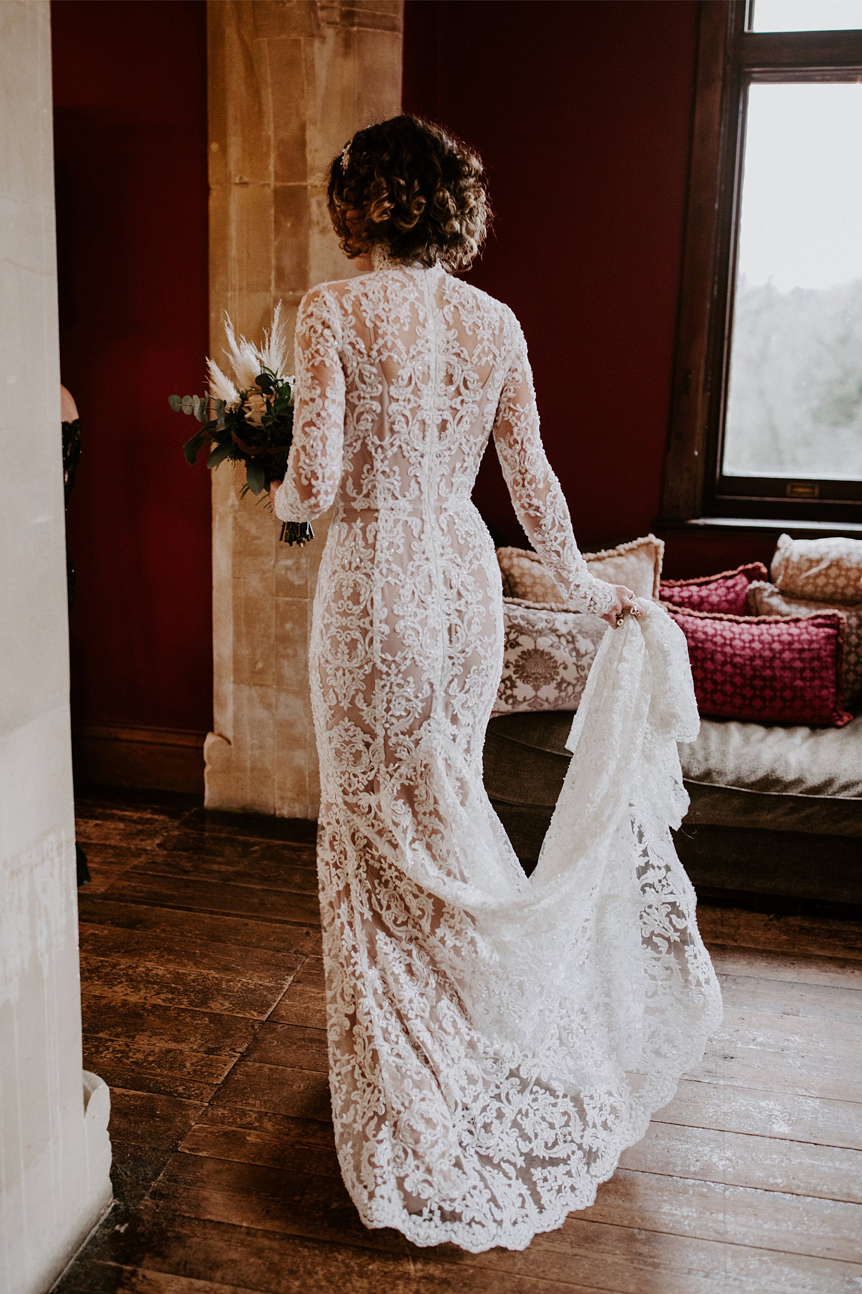 61 Huntsham Court Devon wedding Mishi May dress