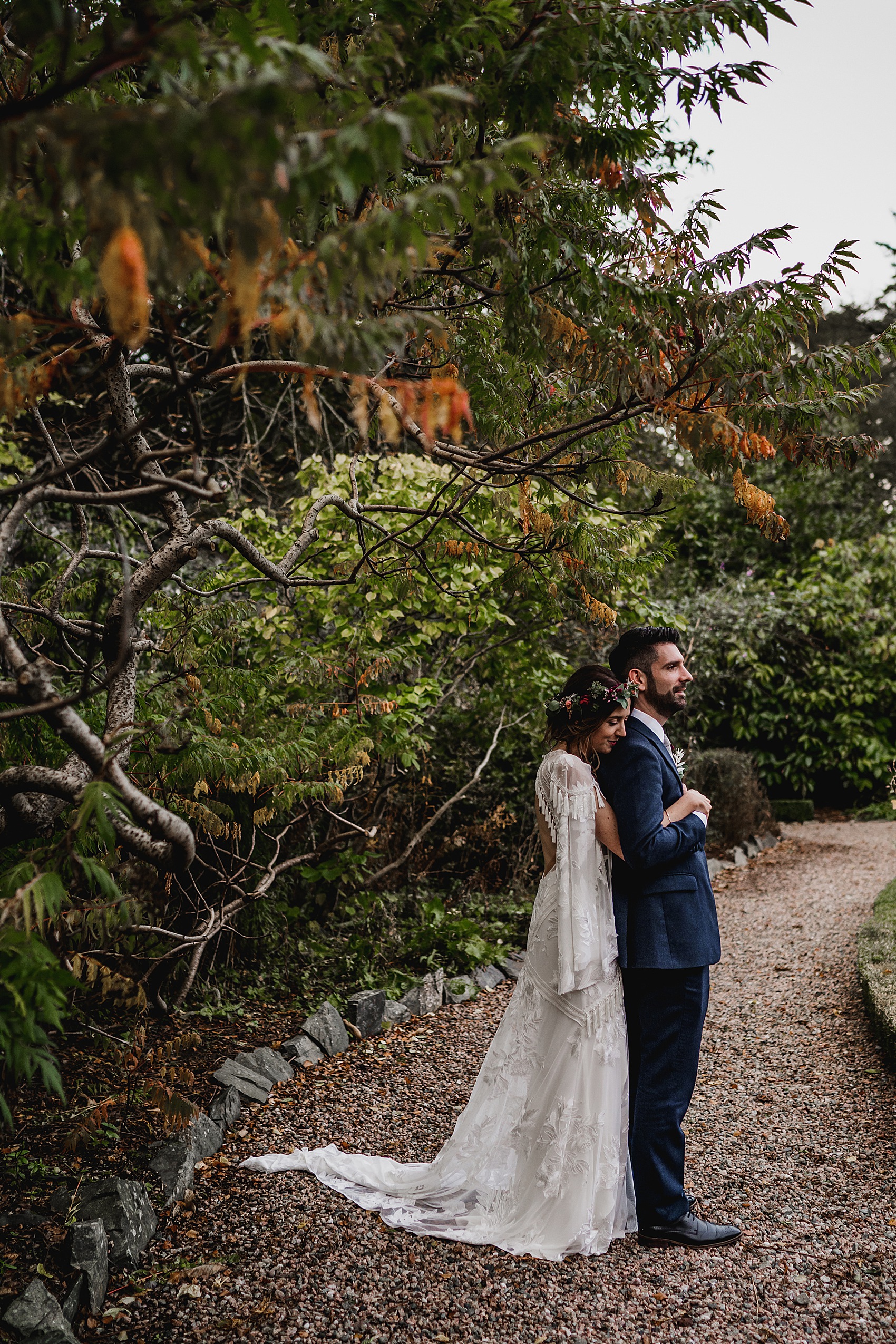 7 Larchfield Hall wedding Rue de Seine bride