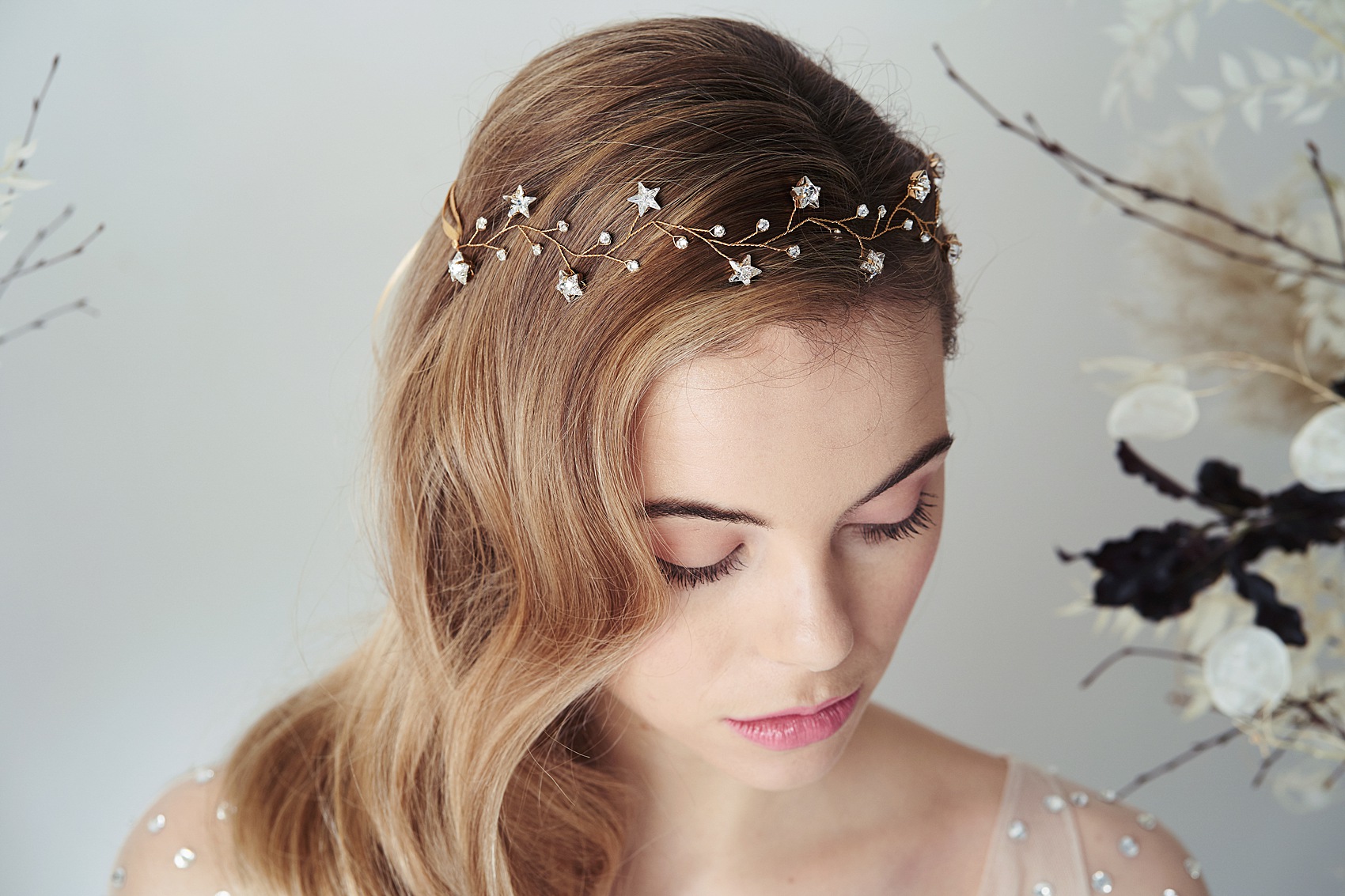 Larissa Swarovski star headband hairvine by debbiecarlisle.com £185 1