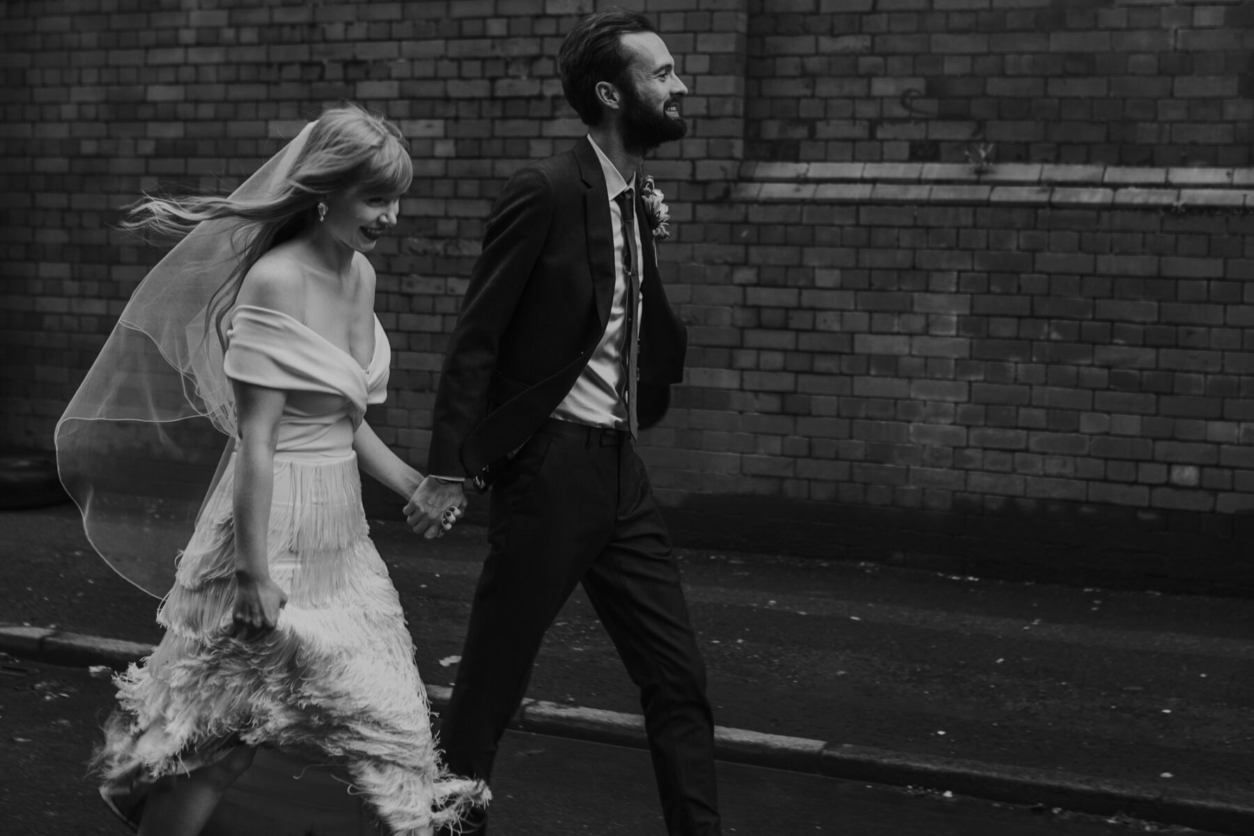 An Elegant Manchester City Wedding at the Fairfield Social Club, With a Bride in Halfpenny London & Charlie Brear 35 Manchester city wedding