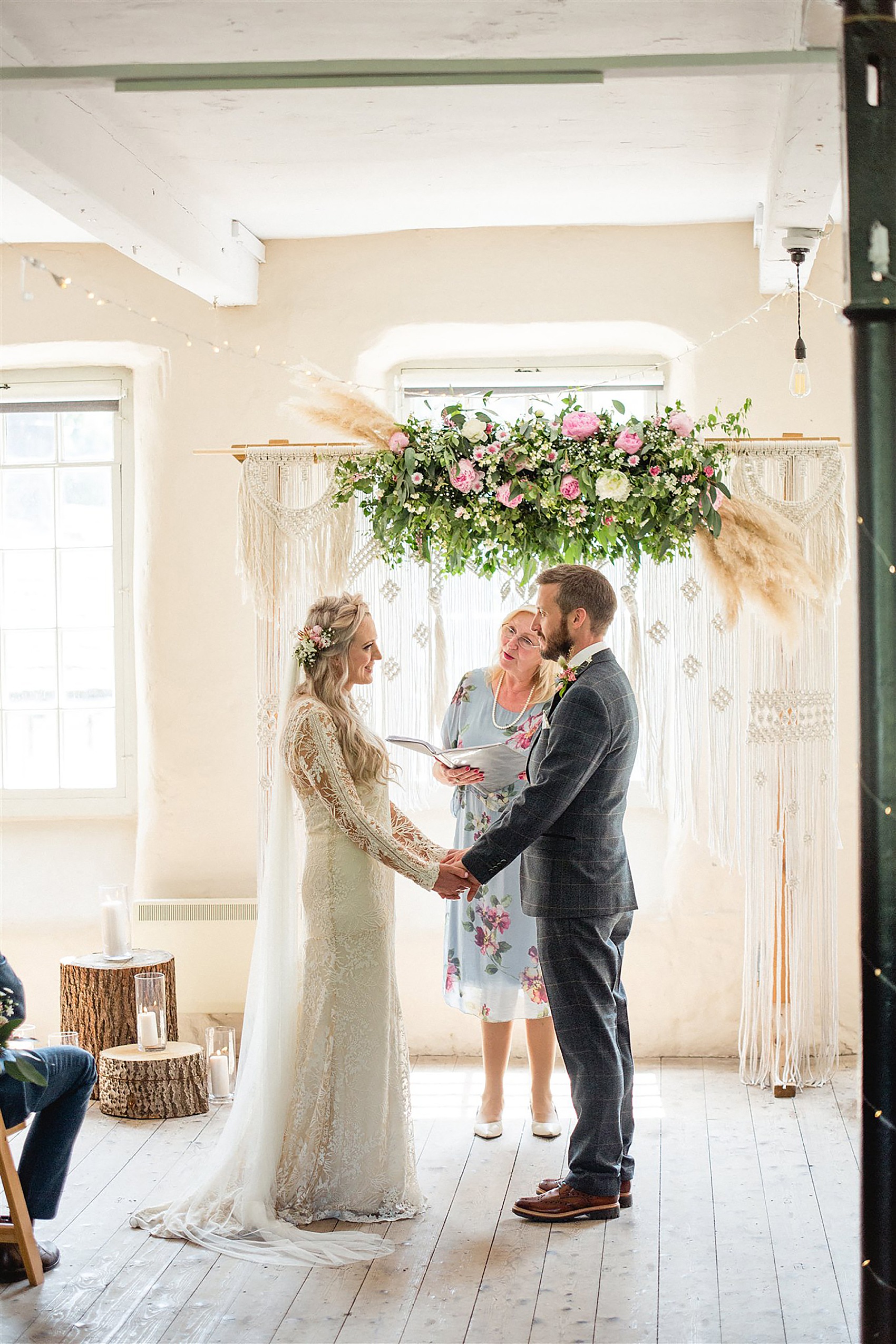 15 Boho wedding The Arches Dean Clough Mills