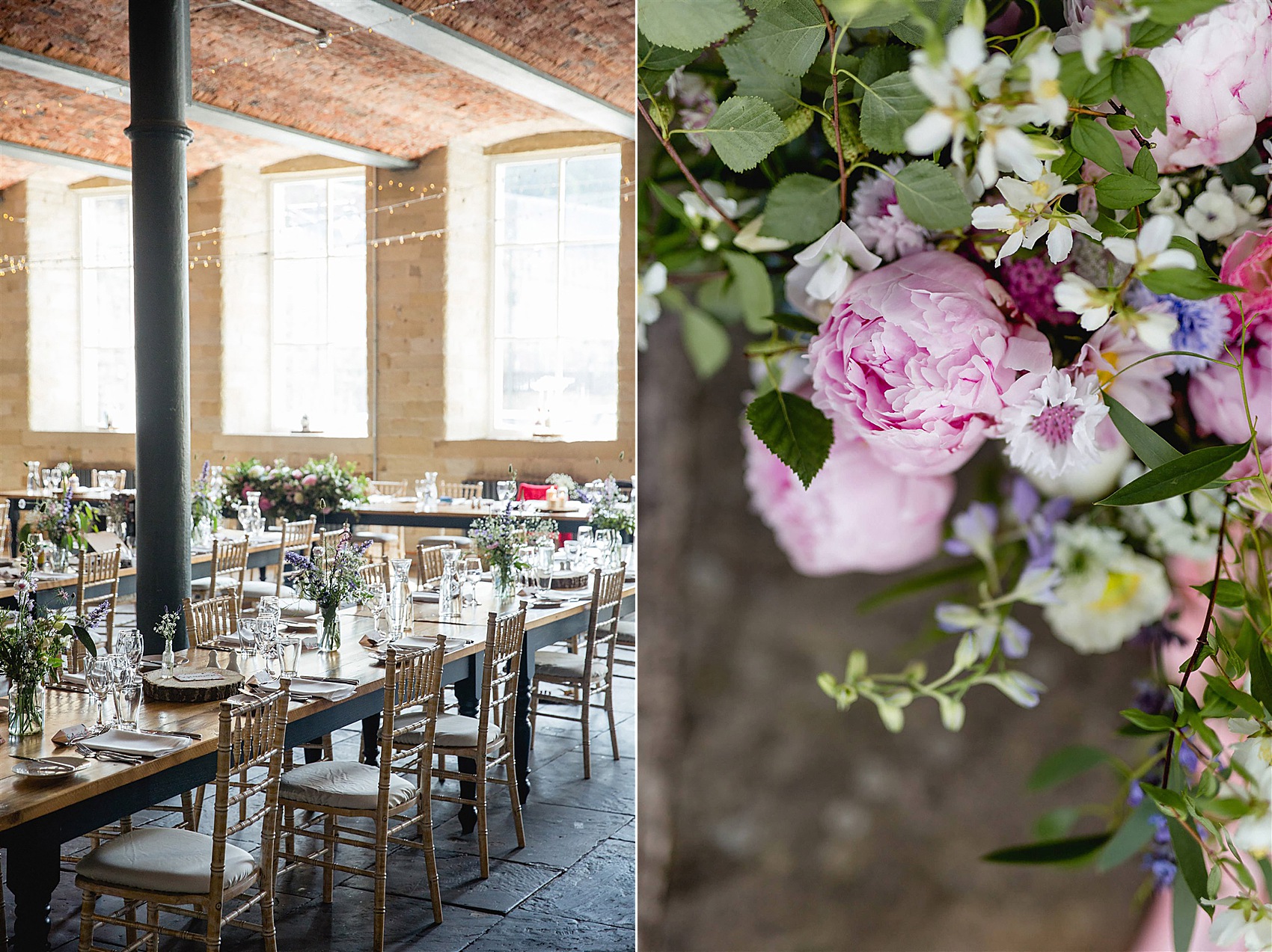 37 Boho wedding The Arches Dean Clough Mills