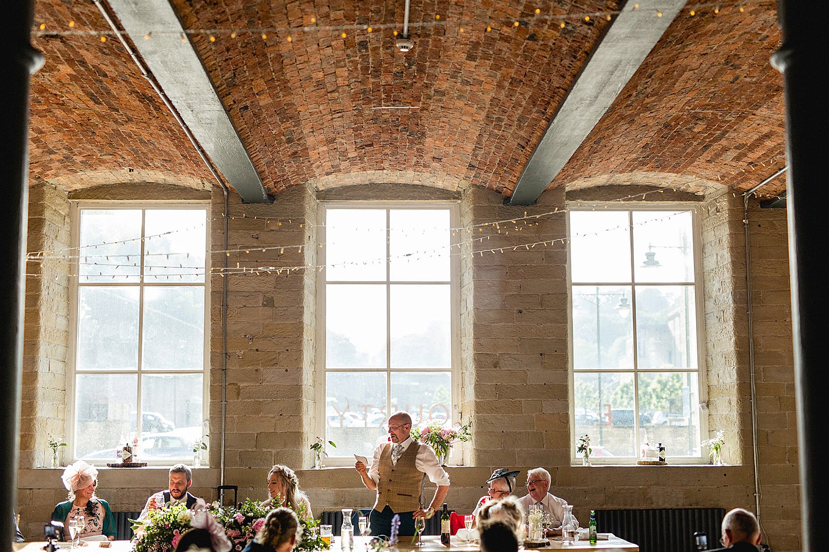 46 Boho wedding The Arches Dean Clough Mills