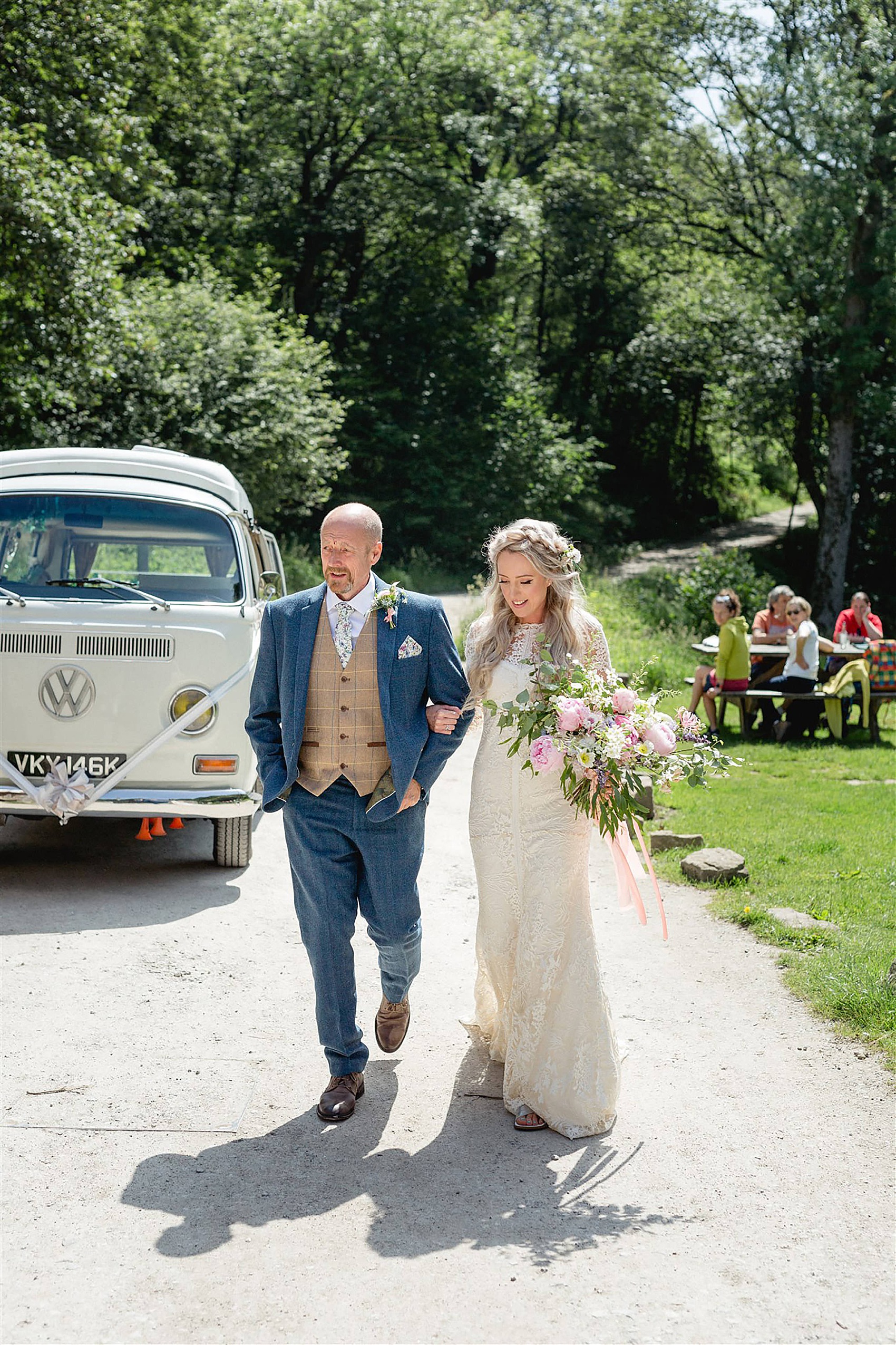 9 Boho wedding The Arches Dean Clough Mills