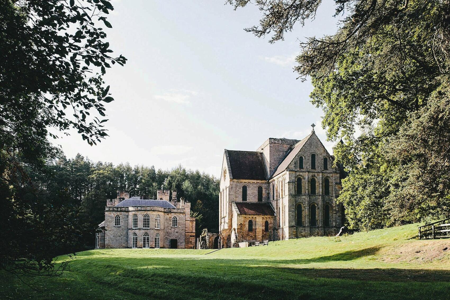 Brinkburn Priory by The Twins Weddings 1