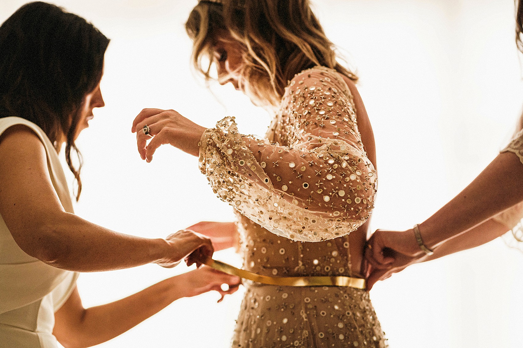 A September Barn Wedding With Lots of Festoon & Fairylights for a Creative Bride in a Gold Sequin Dress 6 Creative September Barn Wedding Gold Sequin Dress 5