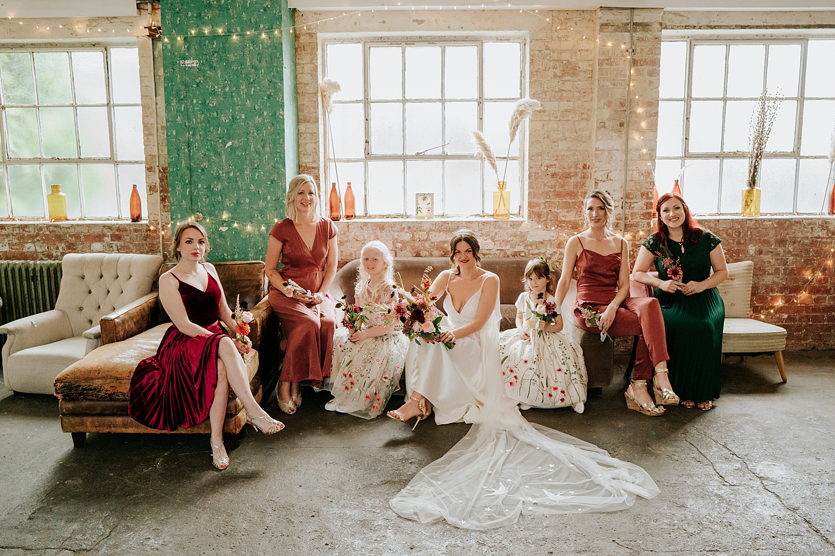 Halfpenny London bride warehouse wedding 17
