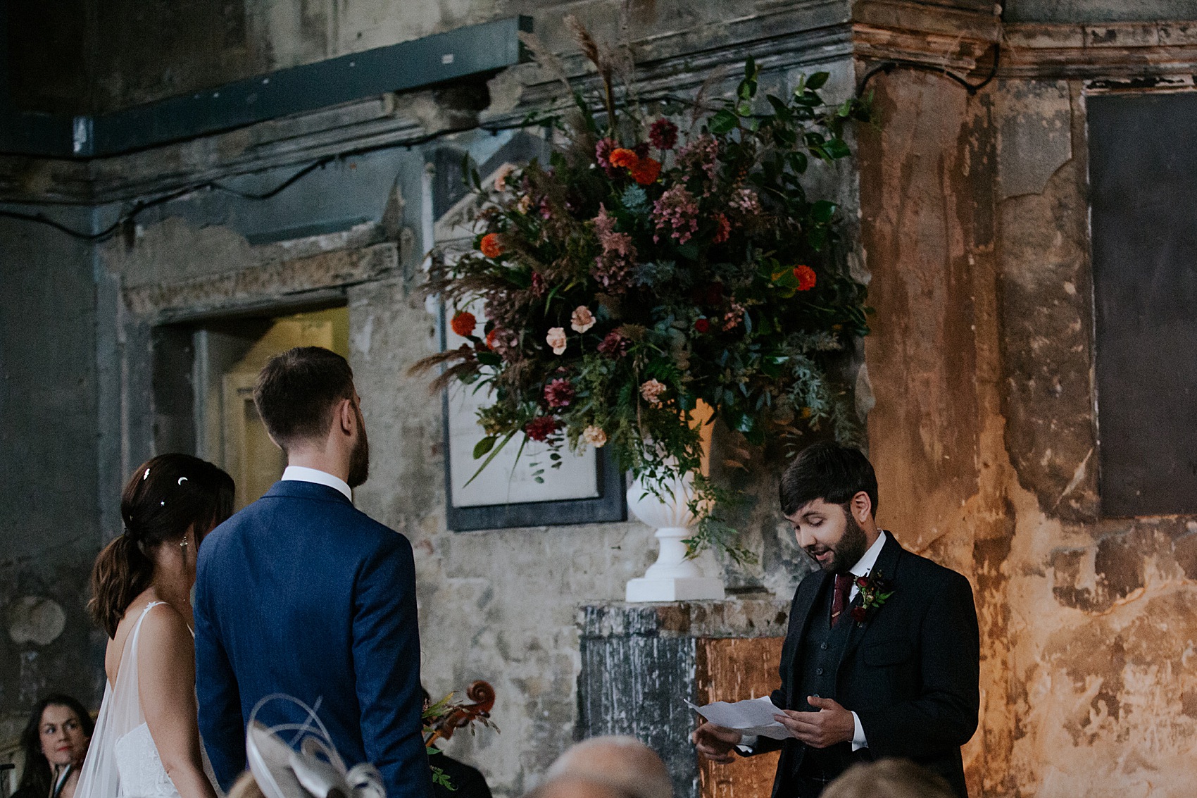 Halfpenny London bride warehouse wedding 29