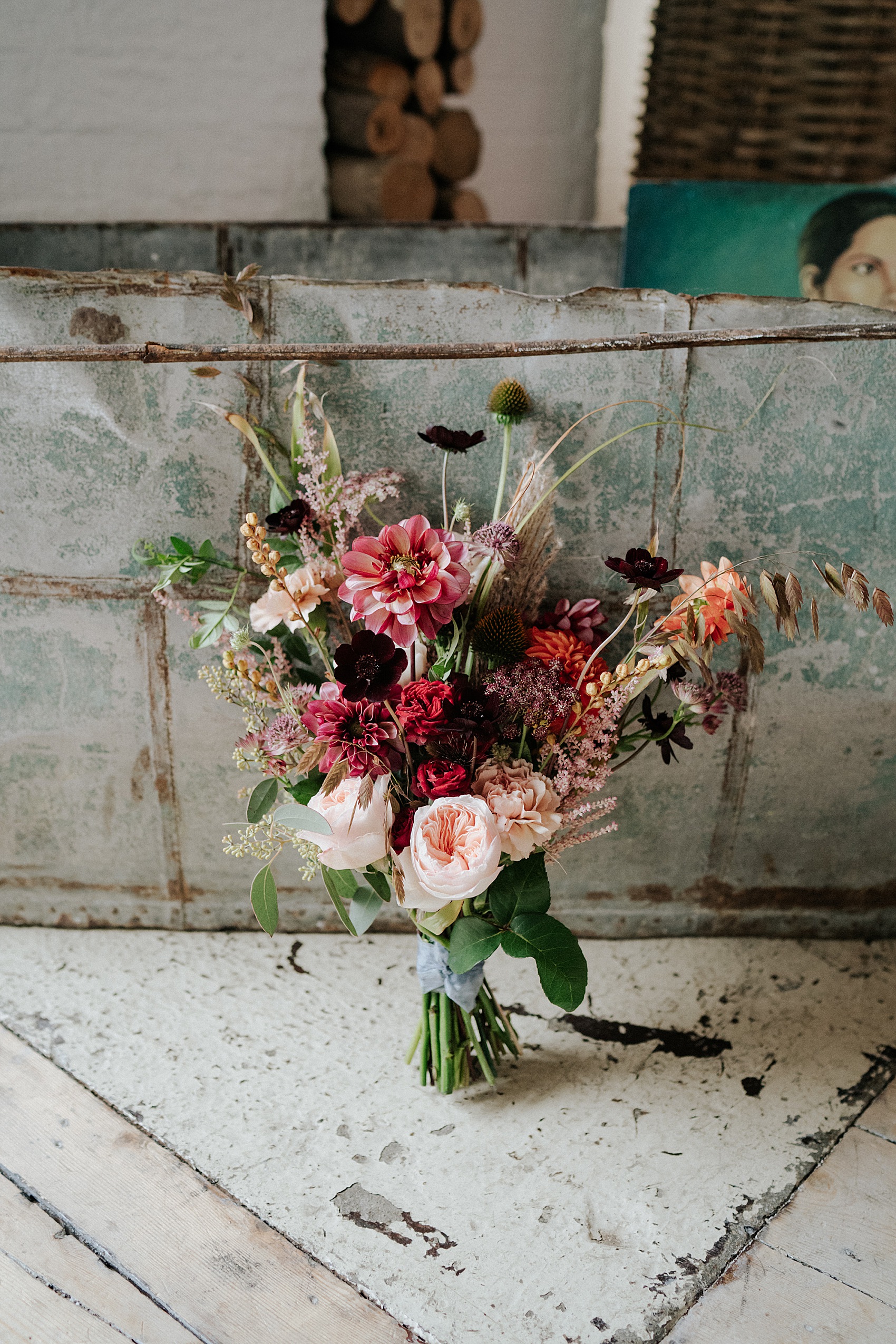 Halfpenny London bride warehouse wedding 4