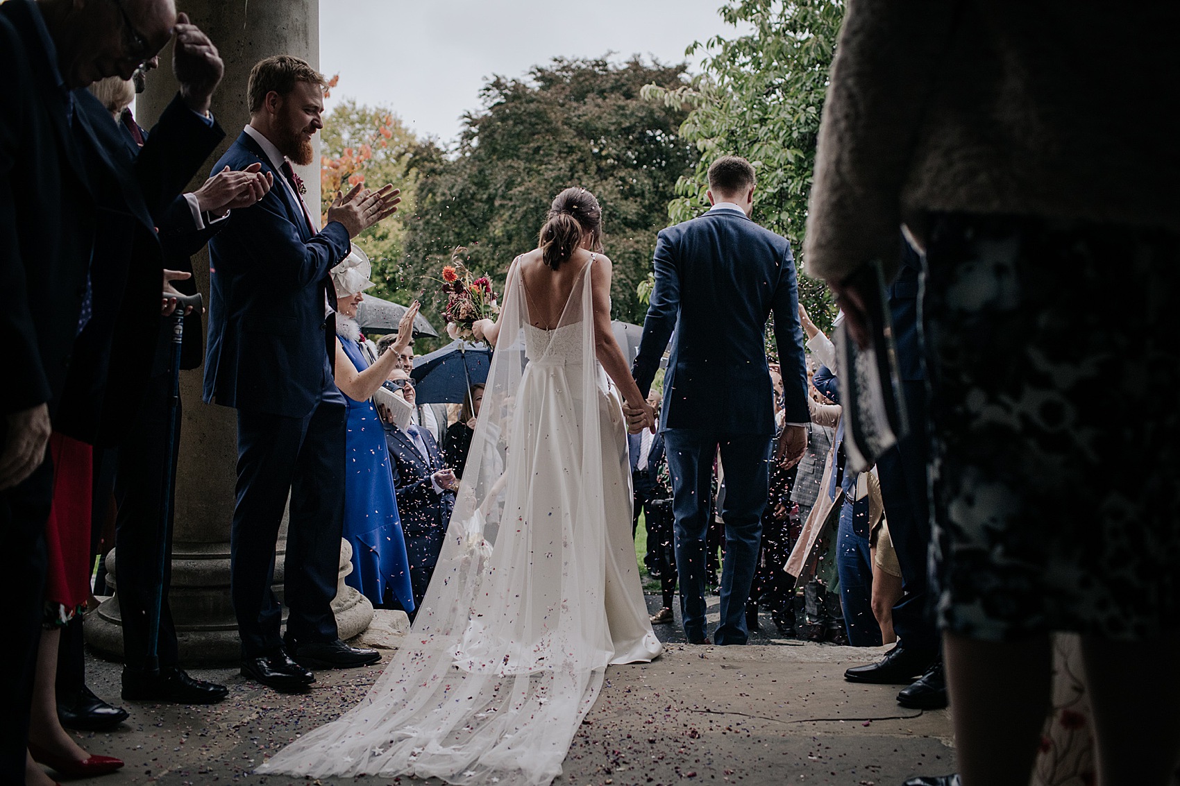 Halfpenny London bride warehouse wedding 40