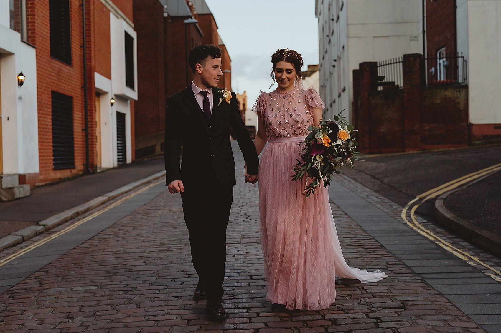 Pink Needle Thread wedding dress 29