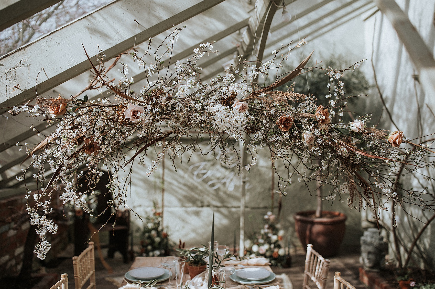 Secret Garden Kent Vintage Glasshouse wedding venue 11