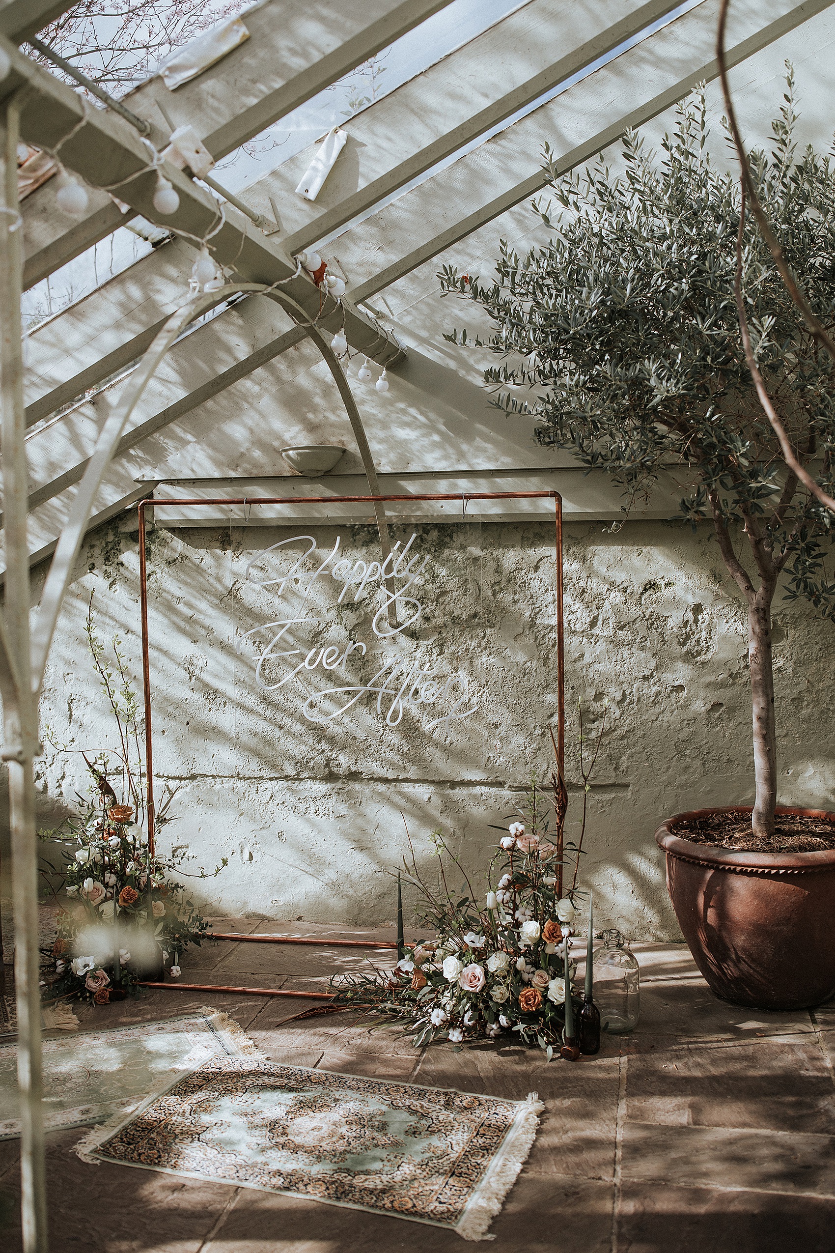 Secret Garden Kent Vintage Glasshouse wedding venue 13
