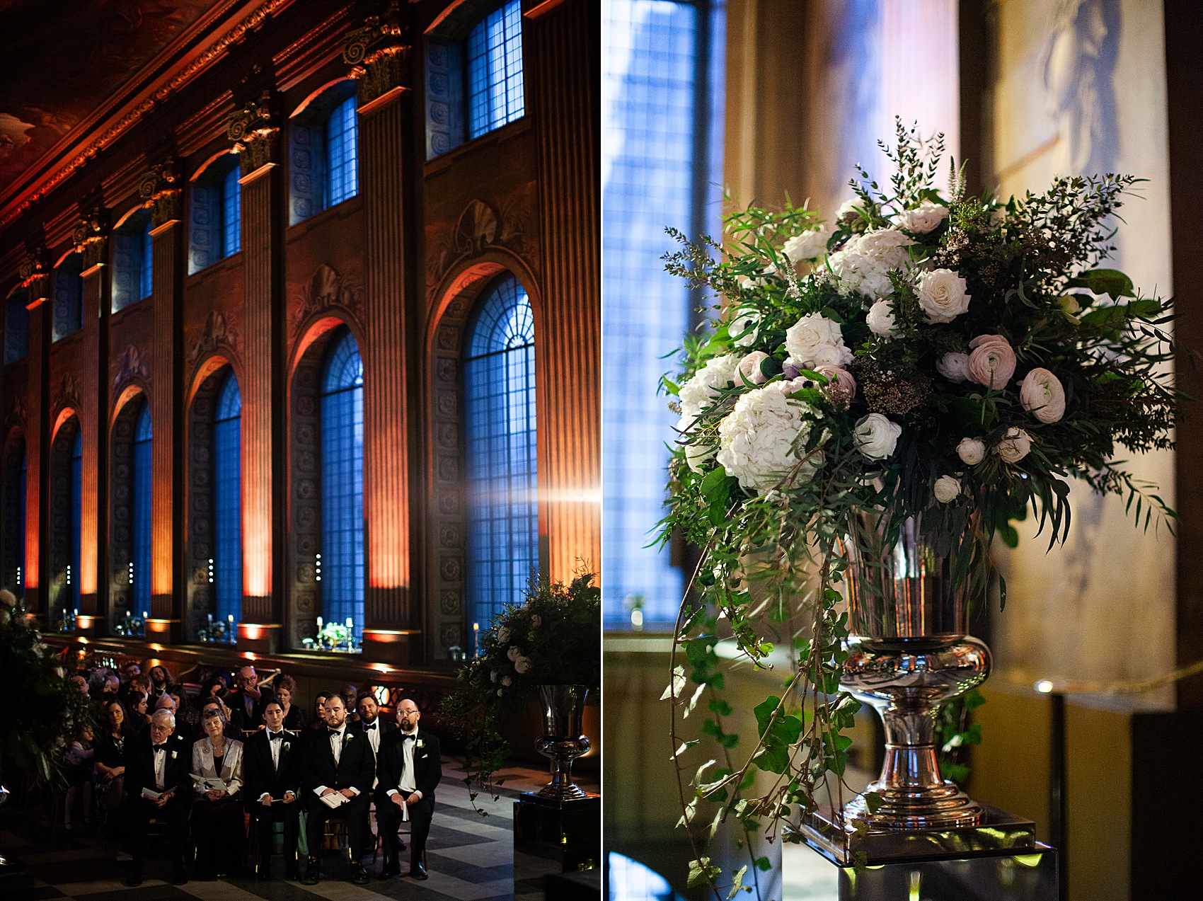 Suzanne Neville bride Old Royal Naval College wedding 18