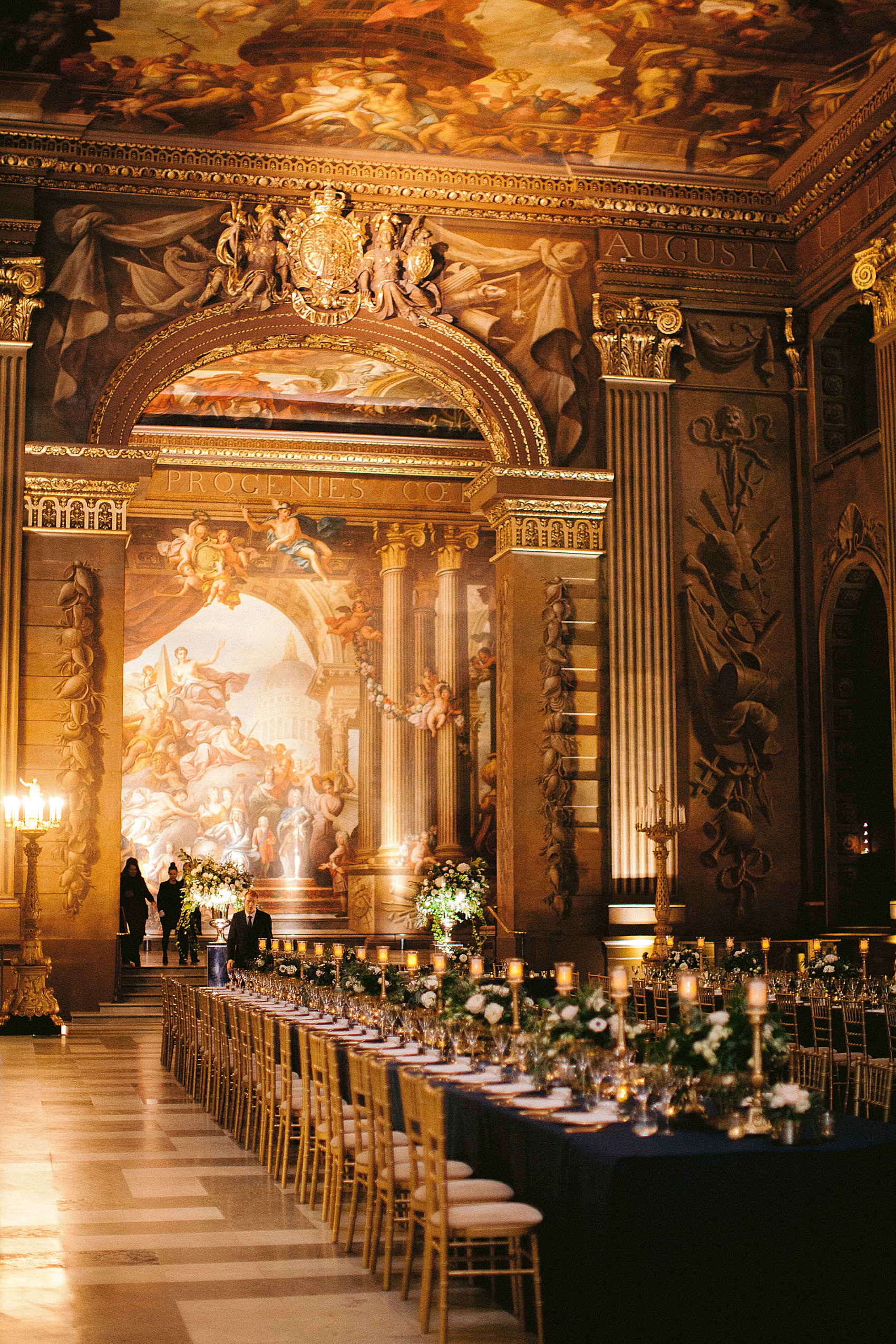 Suzanne Neville bride Old Royal Naval College wedding 35