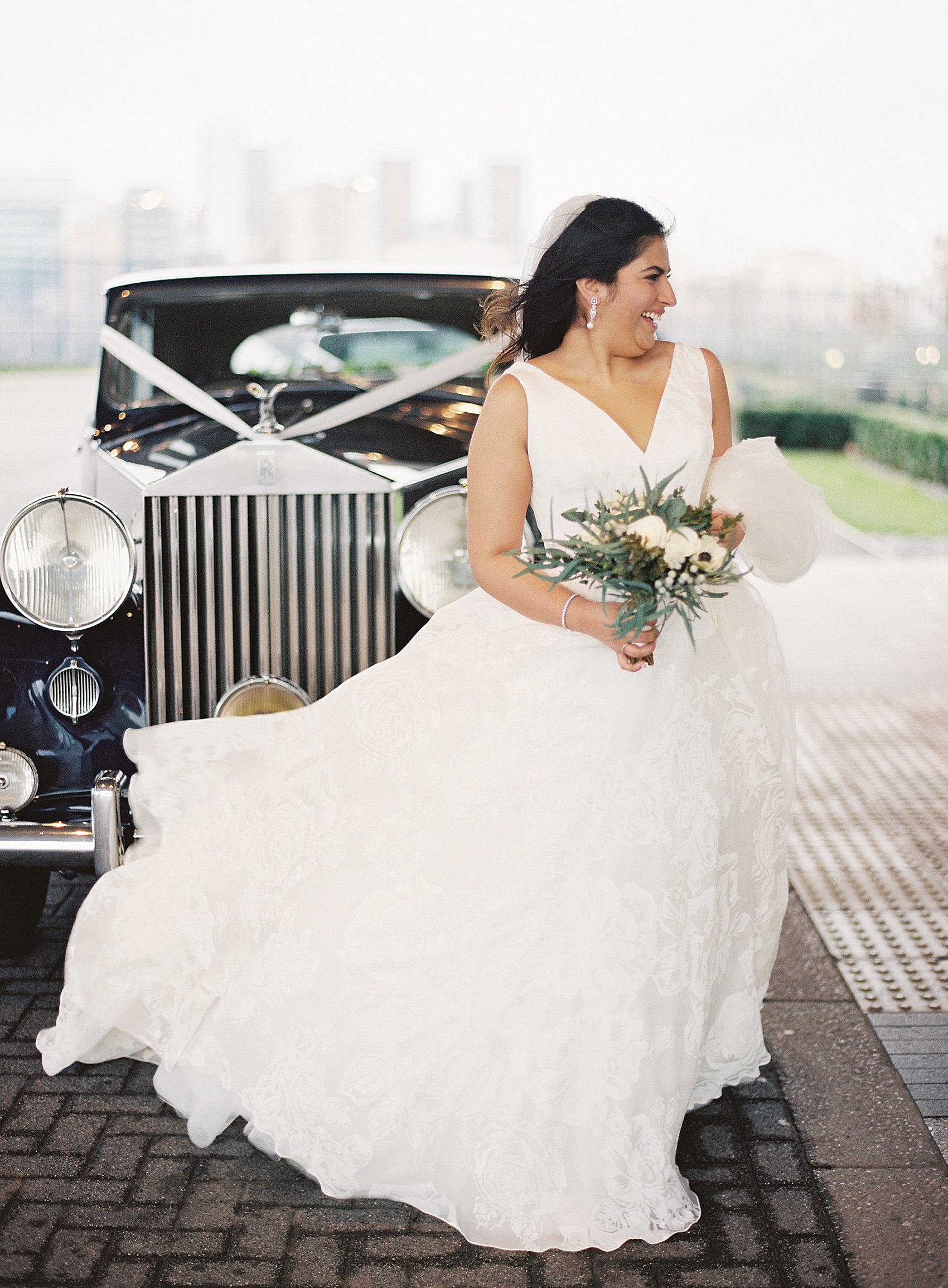 Suzanne Neville bride Old Royal Naval College wedding 47