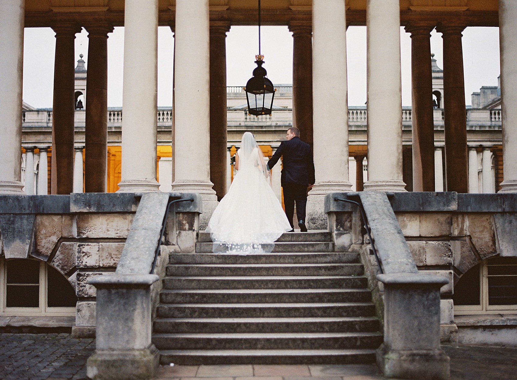 Suzanne Neville bride Old Royal Naval College wedding 59