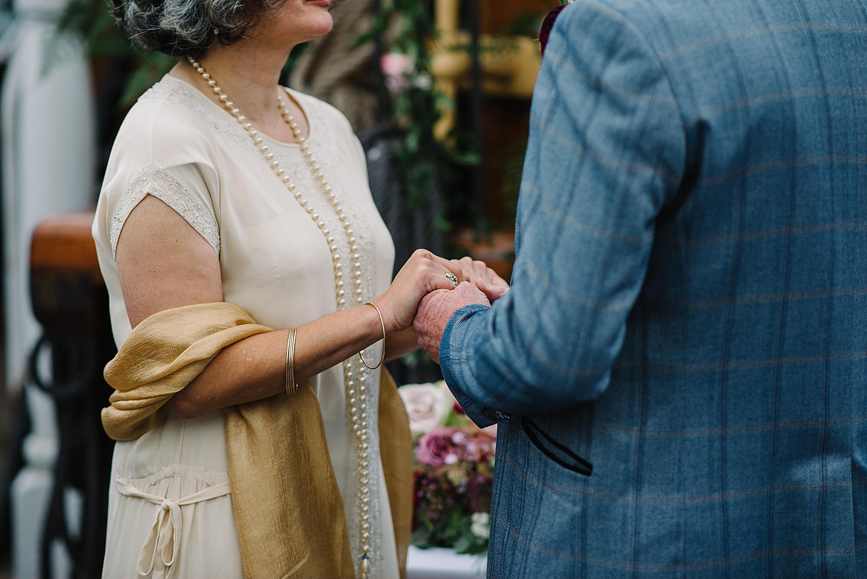 Wedding on a boat 1920s vintage dress 25