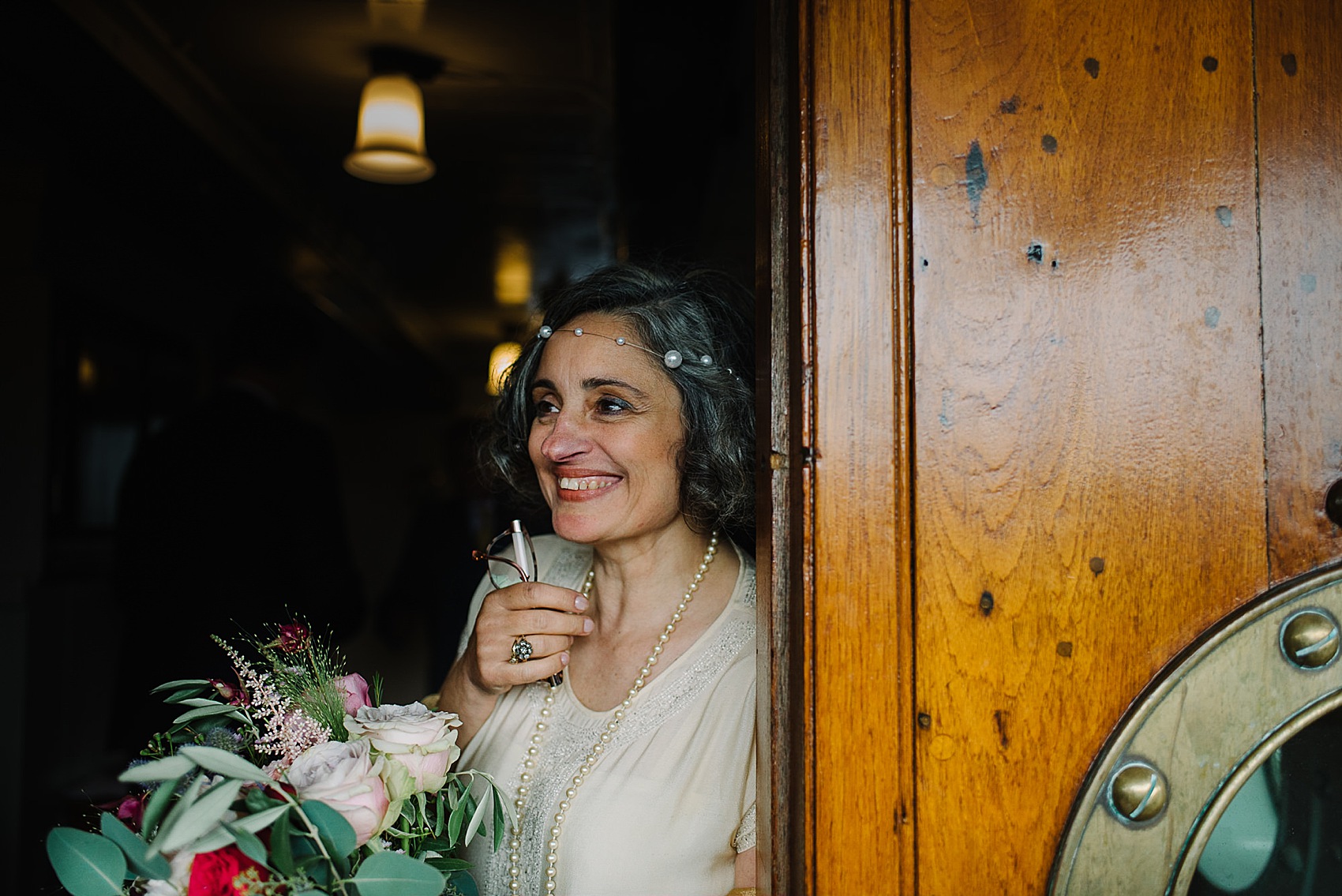 Wedding on a boat 1920s vintage dress 30