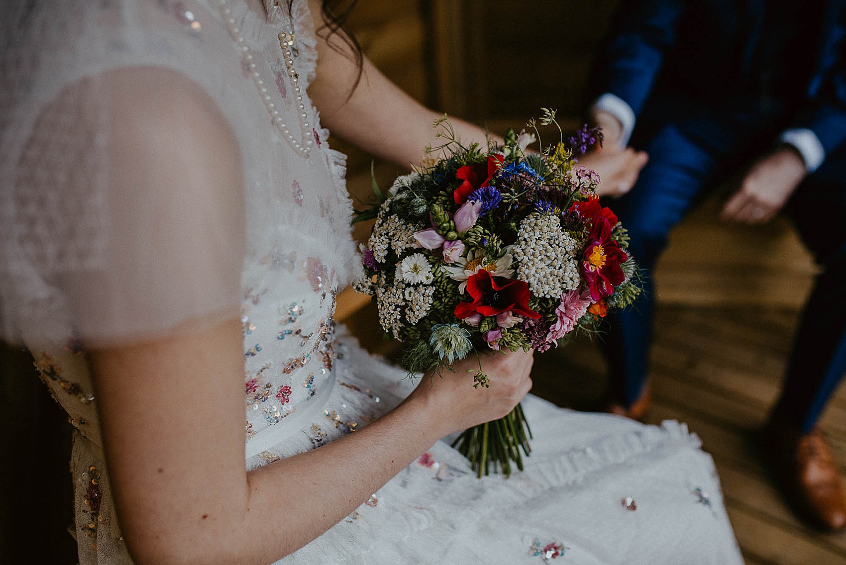 39 Needle Thread wedding dress