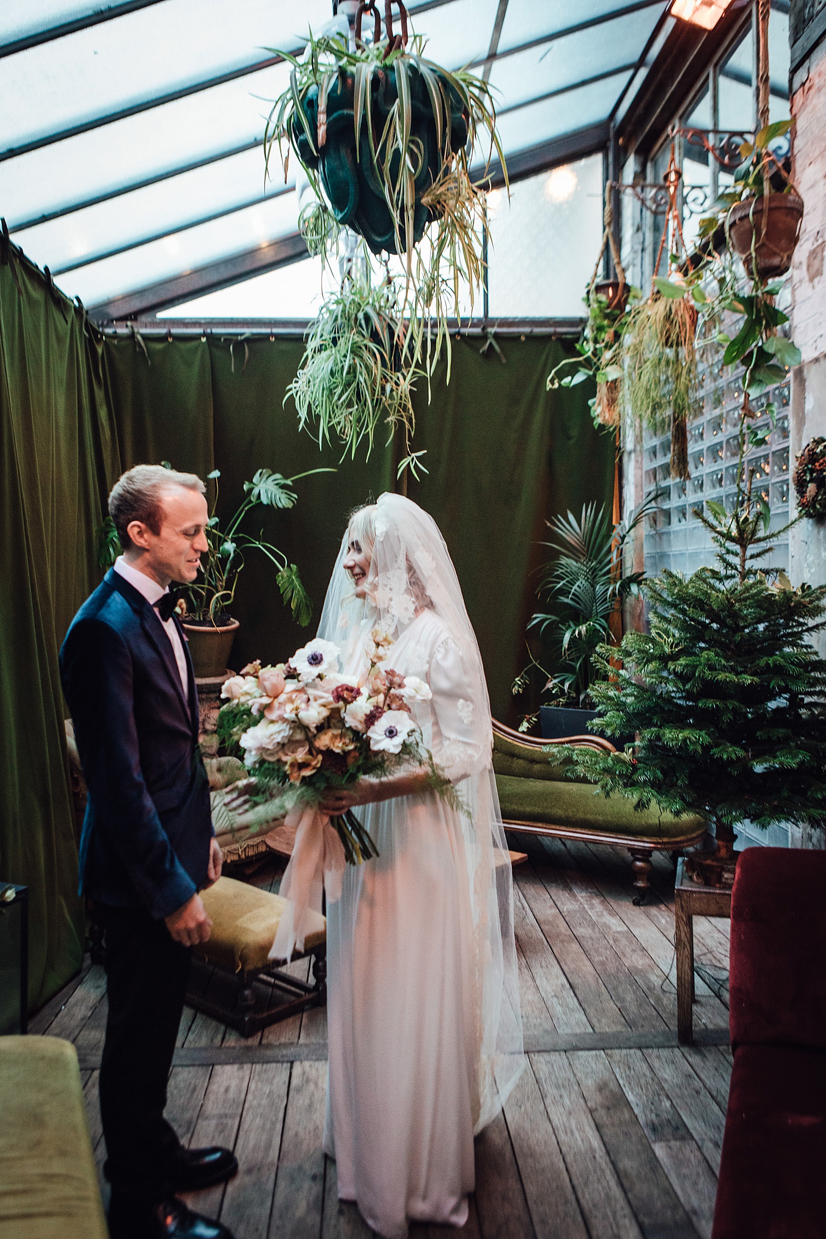 41 Modern industrial winter wedding