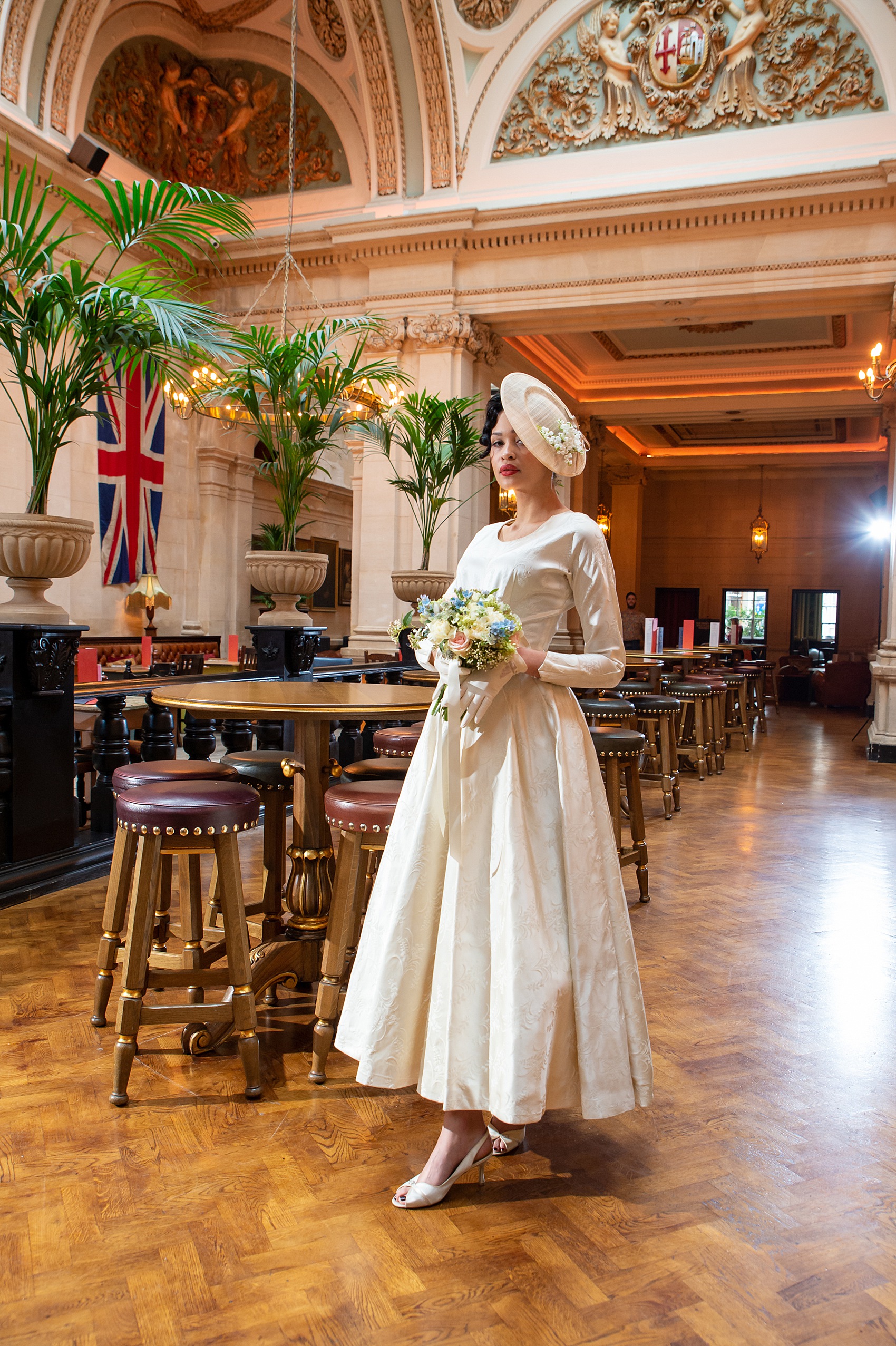 53 Dior vintage wedding editorial