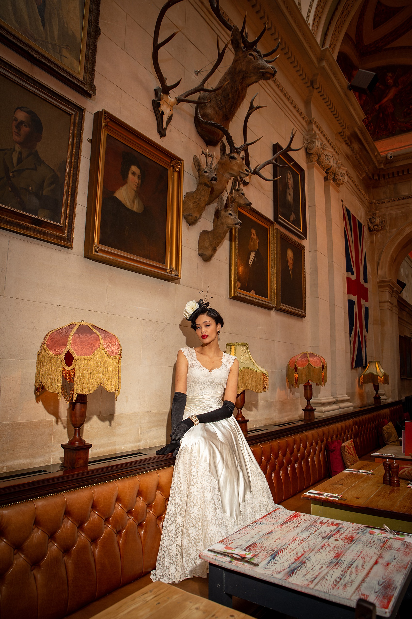 64 Dior vintage wedding editorial