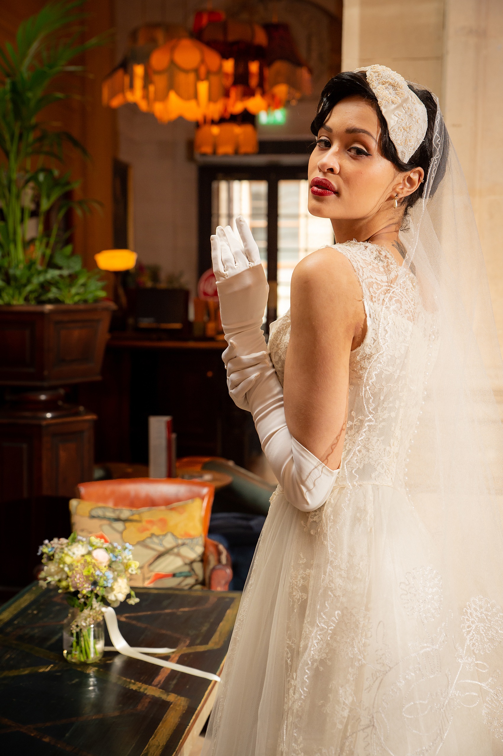 77 Dior vintage wedding editorial