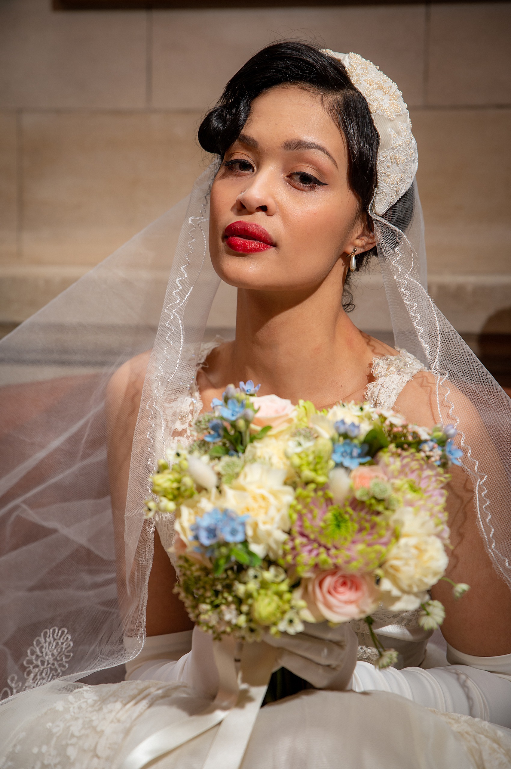 80 Dior vintage wedding editorial
