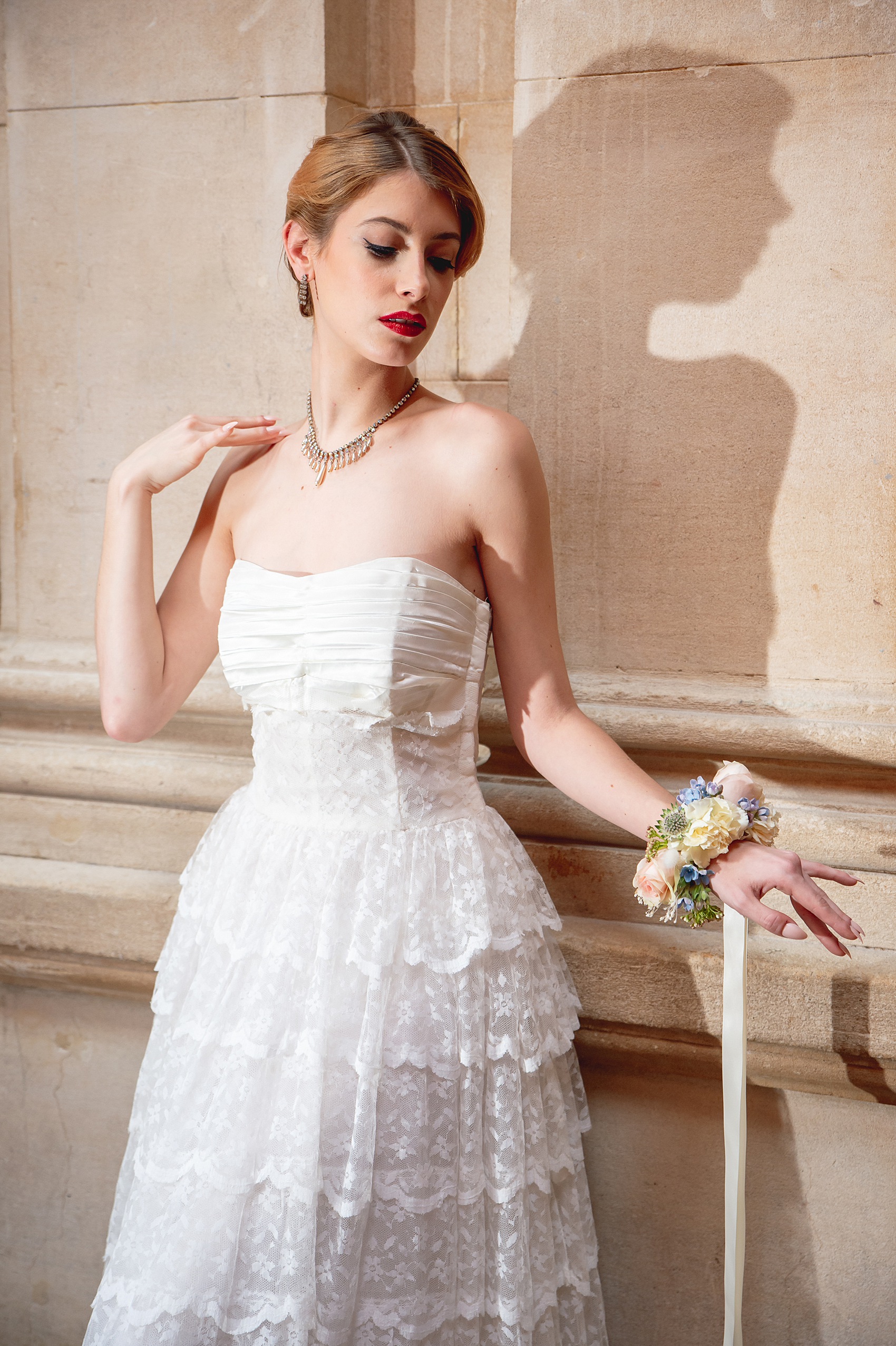 84 Dior vintage wedding editorial