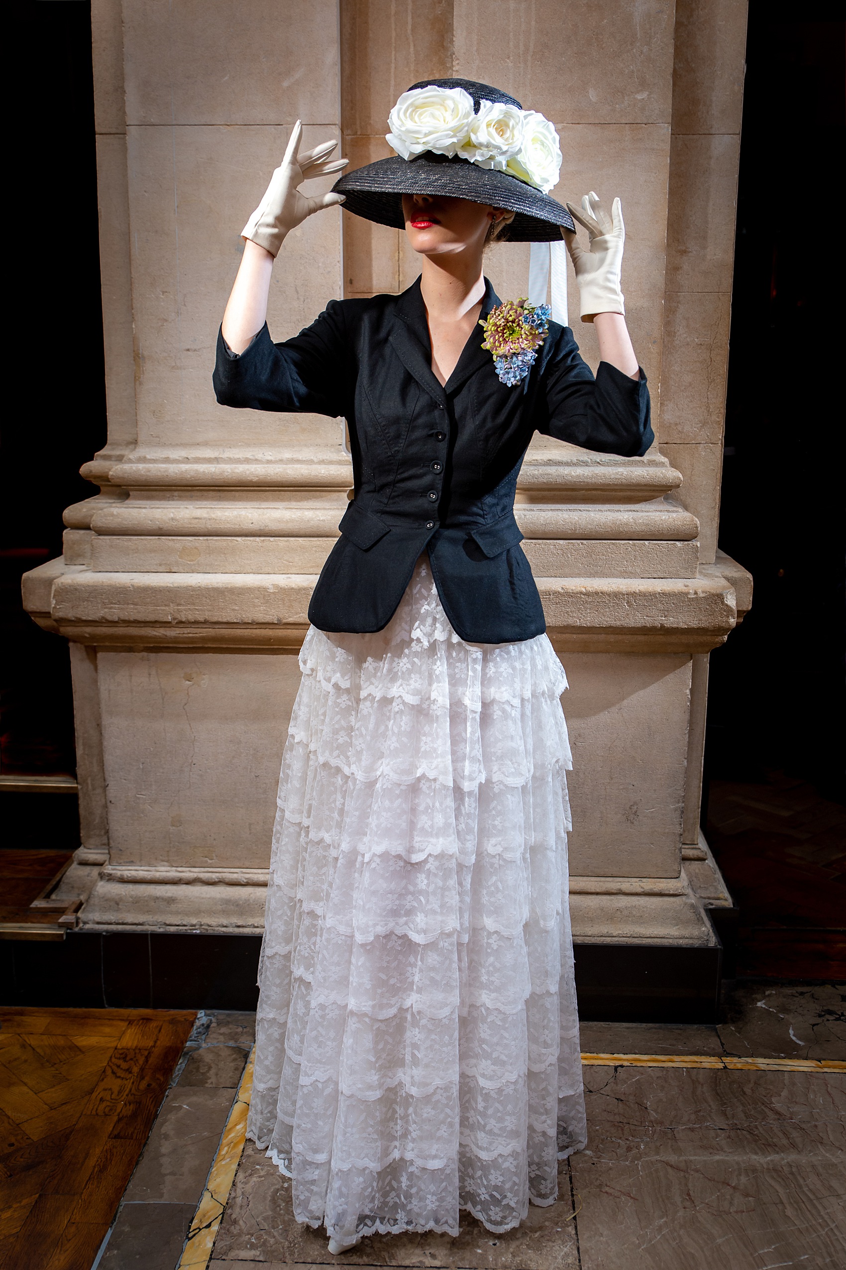 89 Dior vintage wedding editorial