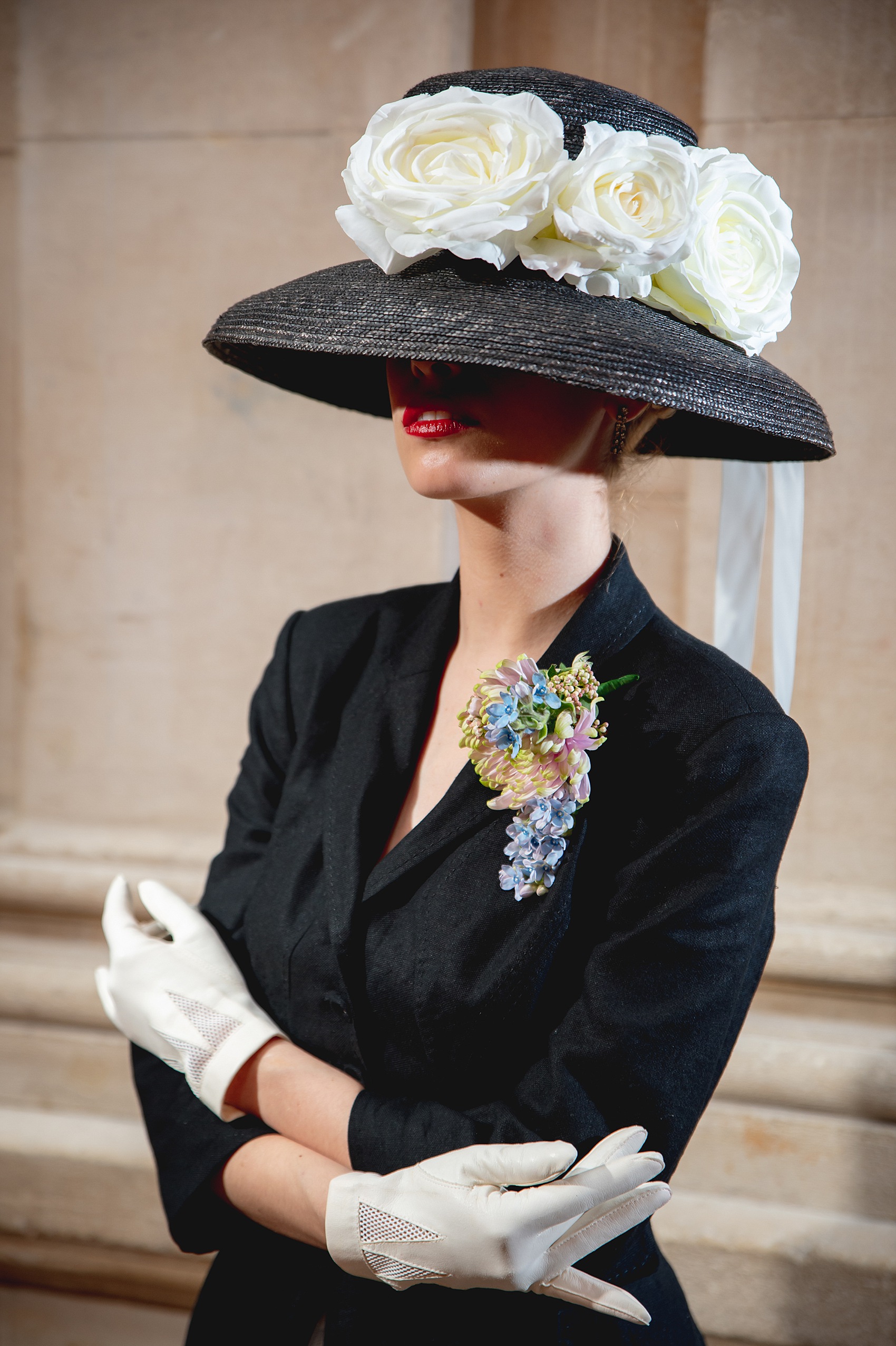 90 Dior vintage wedding editorial