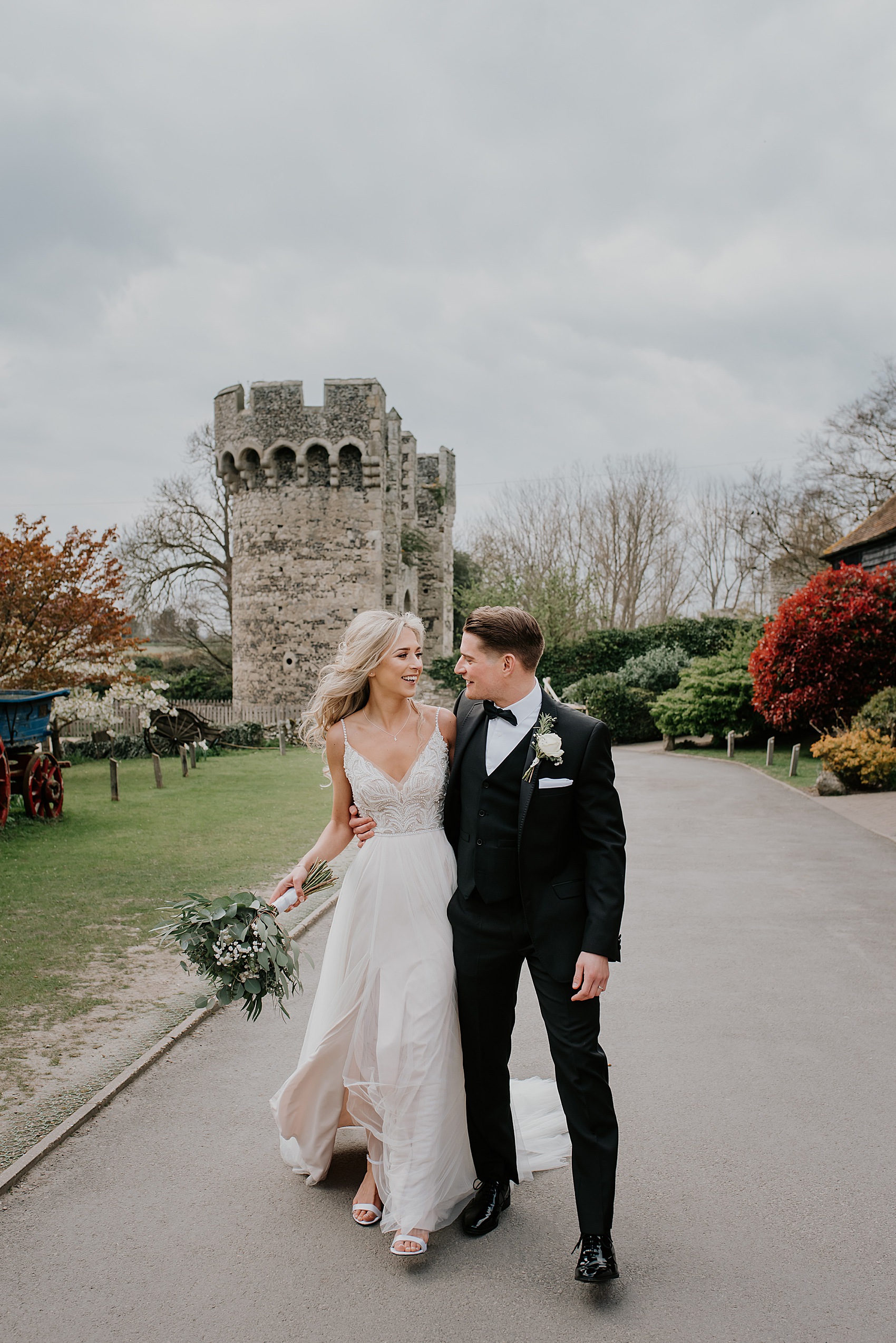 Cooling Castle Barn Wedding Kent 32